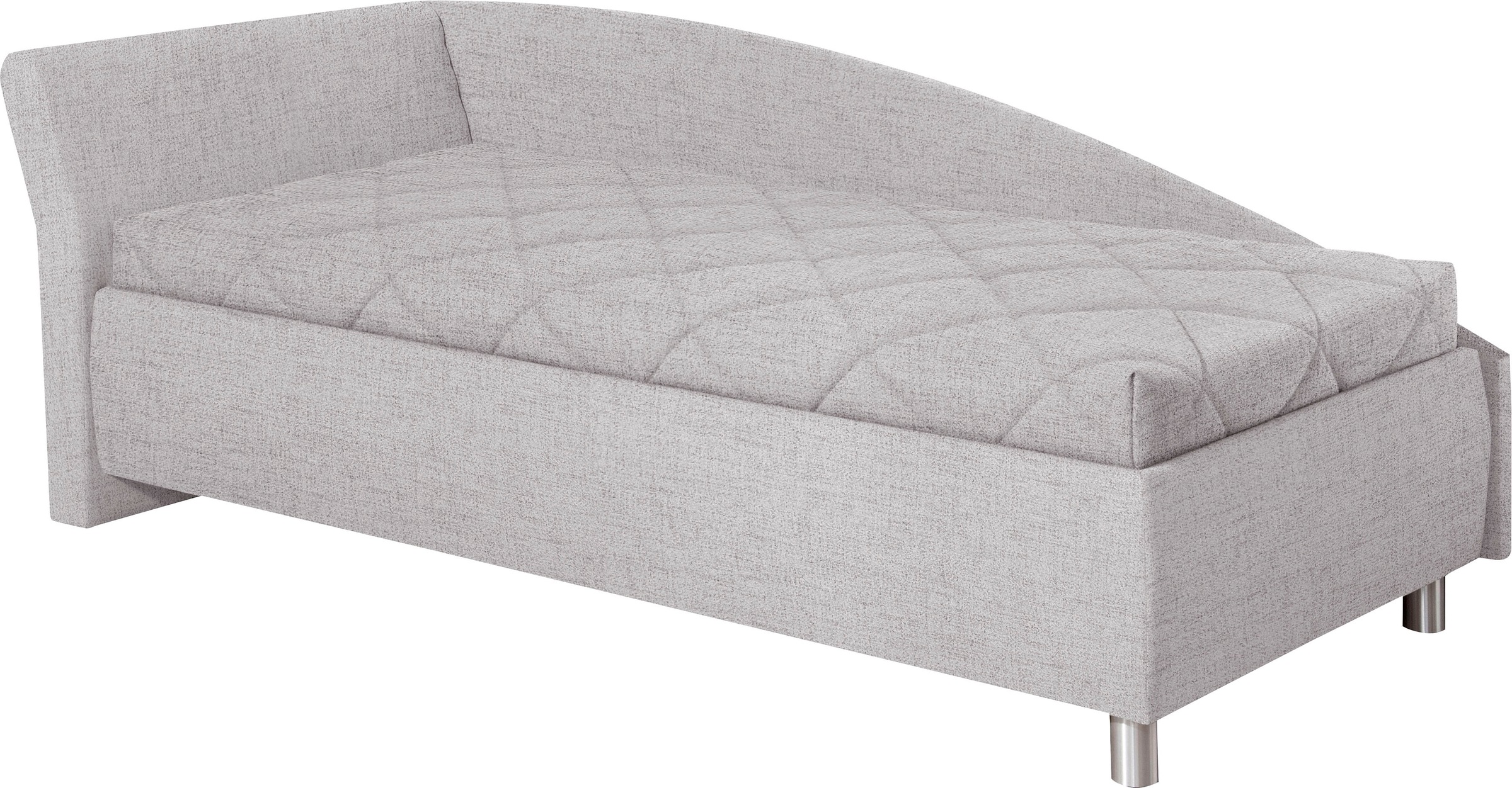 alina Schlafsofa »Lindsay«, Bettkasten, Zierkissen-Set aus: 2 Stk. 40x40cm, 1 Stk. 30x30cm