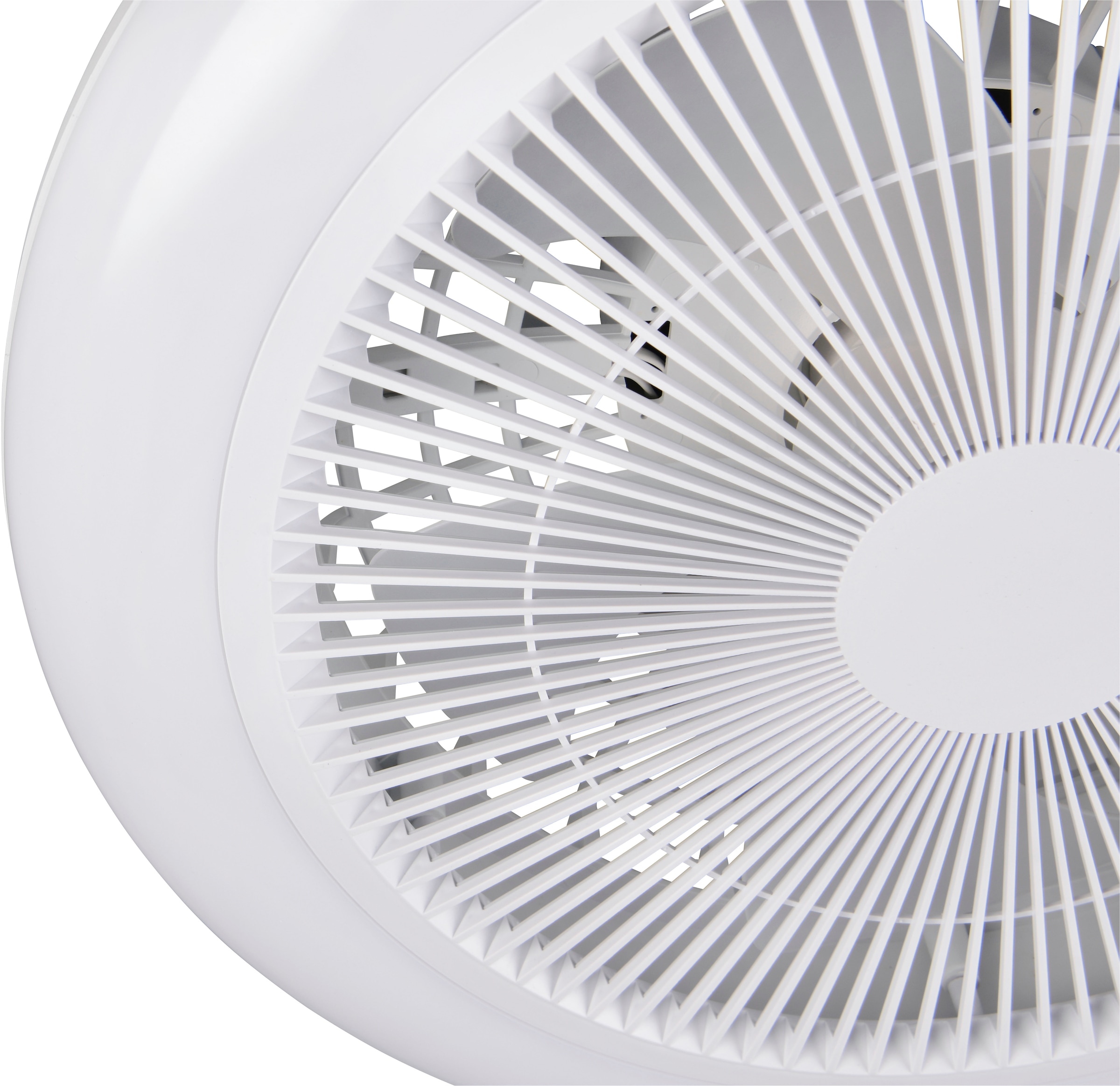 REALITY Leuchten LED Deckenleuchte »HOLMSUND mit Ventilator, Deckenventilator mit RGB Licht Farbwechsel« LED-Board 1 Stk. RGB | warmweiß - kaltweiß 3-Stufen Ventilator Kinderzimmer Fernbedienung dimmen + buntes Licht