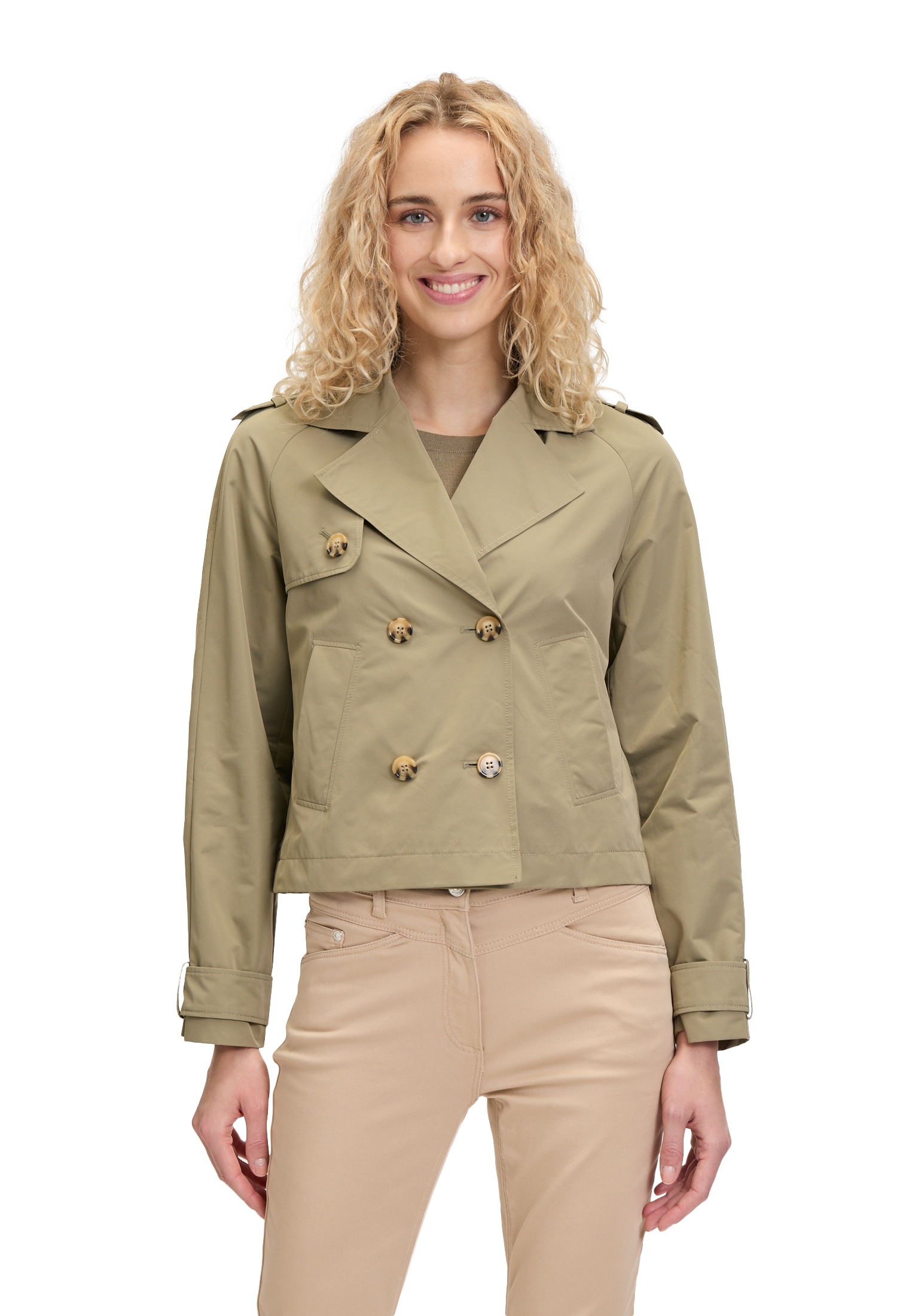 Betty Barclay Kurzblazer "Damen langarm", Material günstig online kaufen
