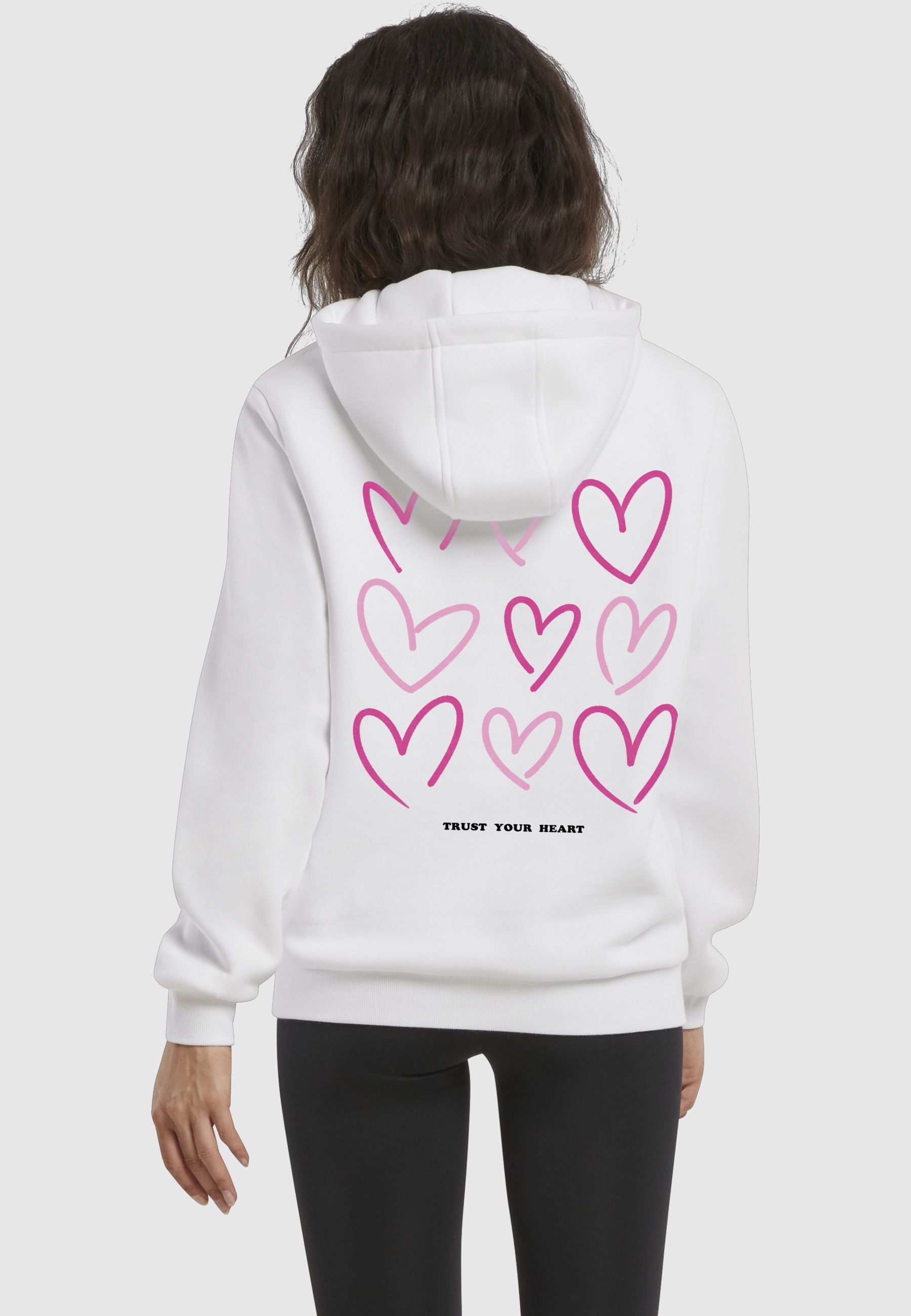 Miss Tee Kapuzenpullover »Miss Tee Always Trust Your Heart Ladies Fluffy Hoody« 1