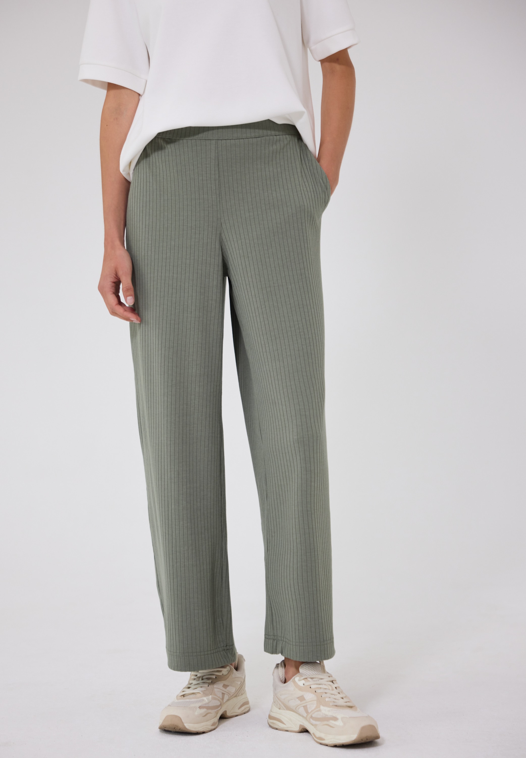 STREET ONE STUDIO Stoffhose mit Wide Legs