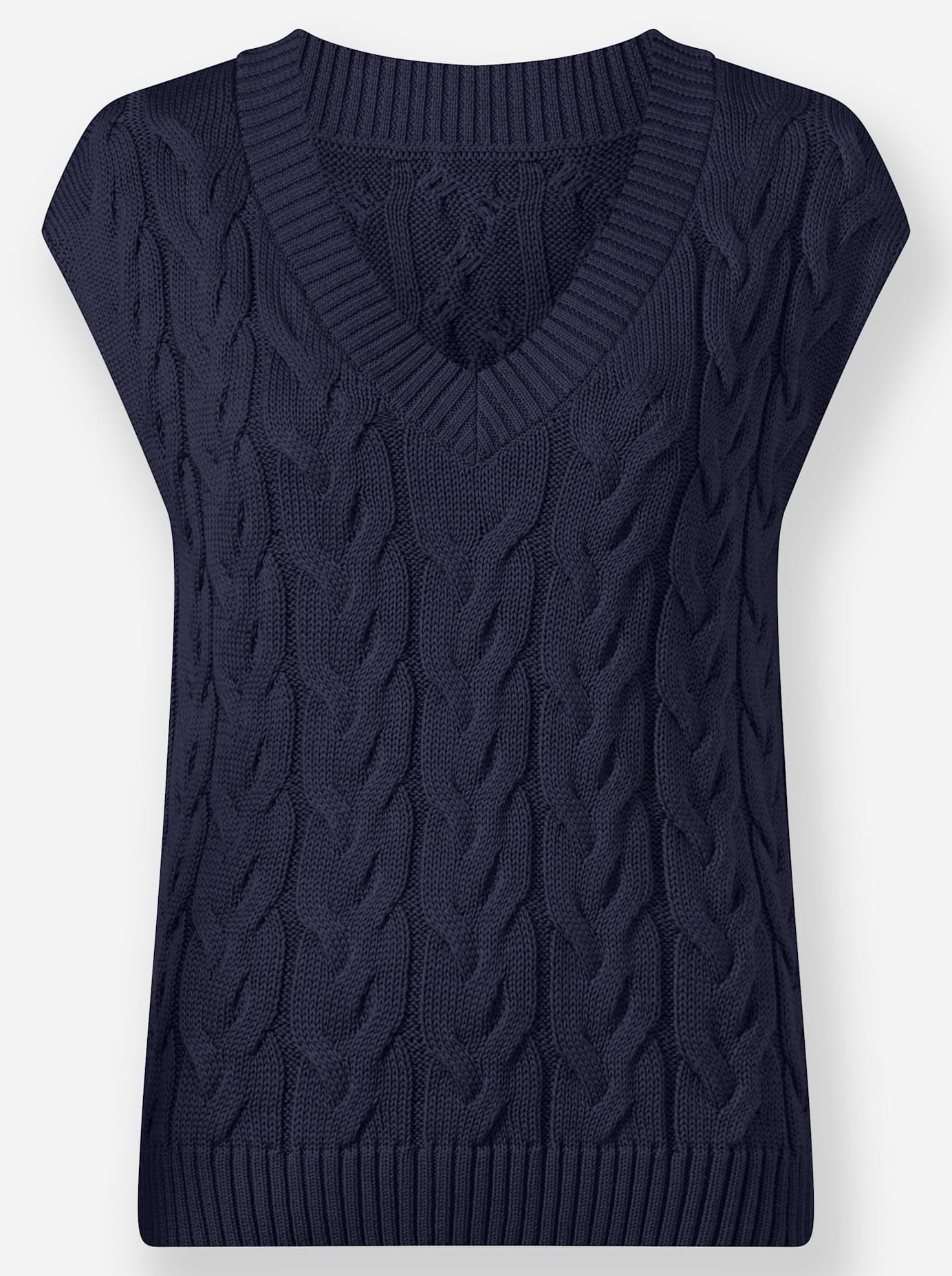 INSPIRATIONEN Pullover Tank Top Blue 40 2