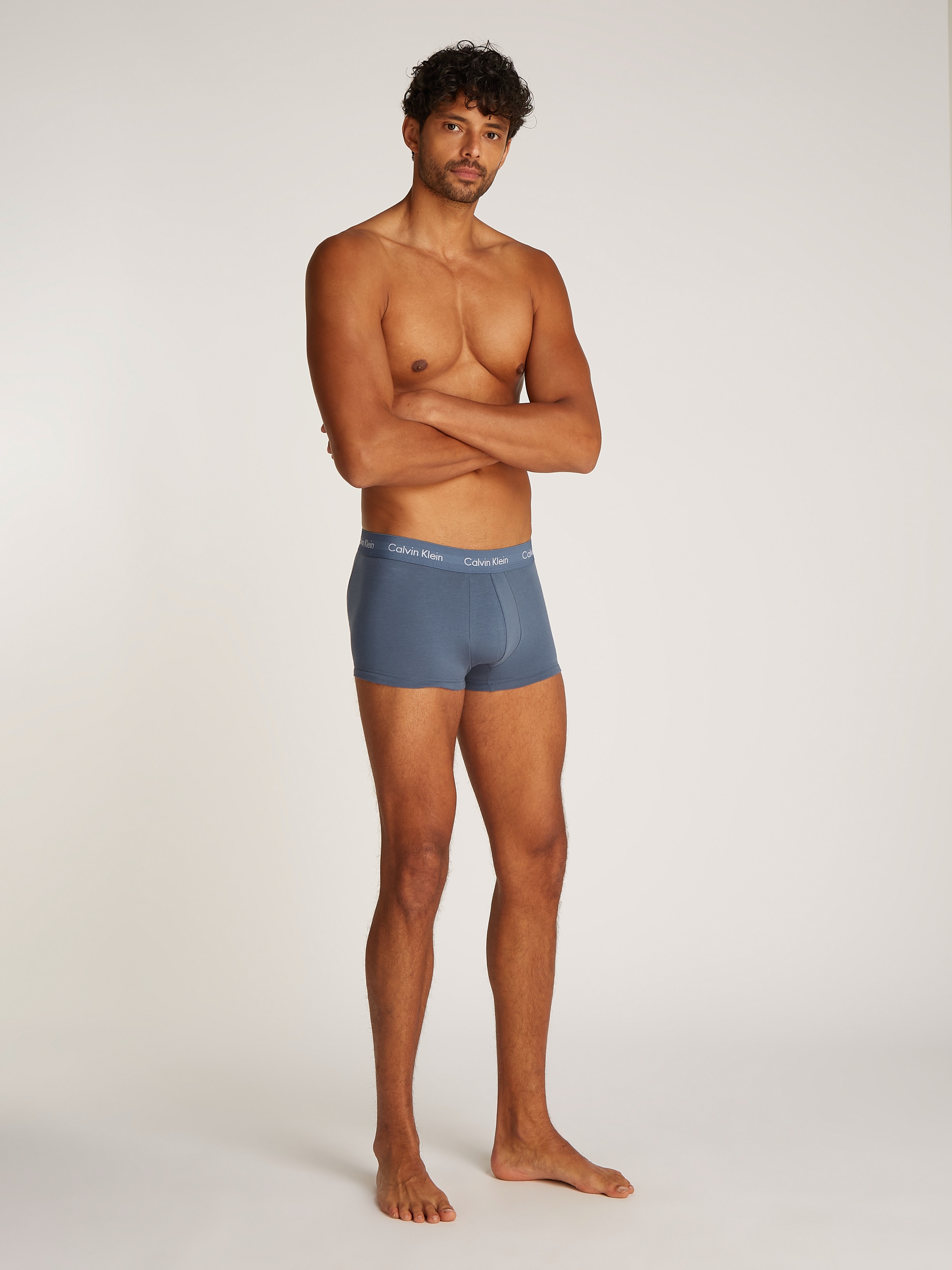 Calvin Klein Underwear Trunk »LOW RISE TRUNK 3PK«, (Packung, 3 St., 3er-Pack), mit Logoschriftzügen