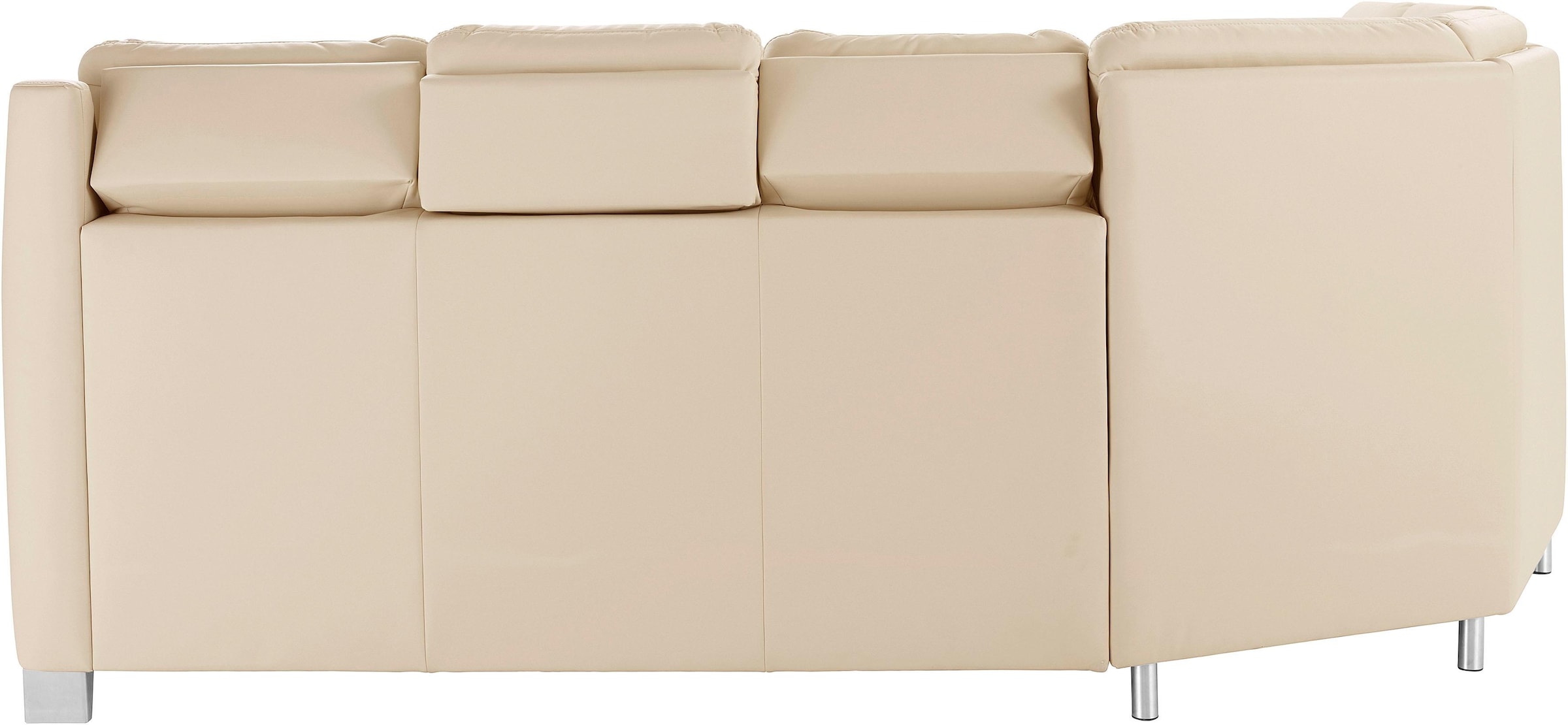 sit&more Ecksofa »Boccaccio L-Form«, mit Federkern und Kopfteilverstellung, wahlweise mit Bettfunktion