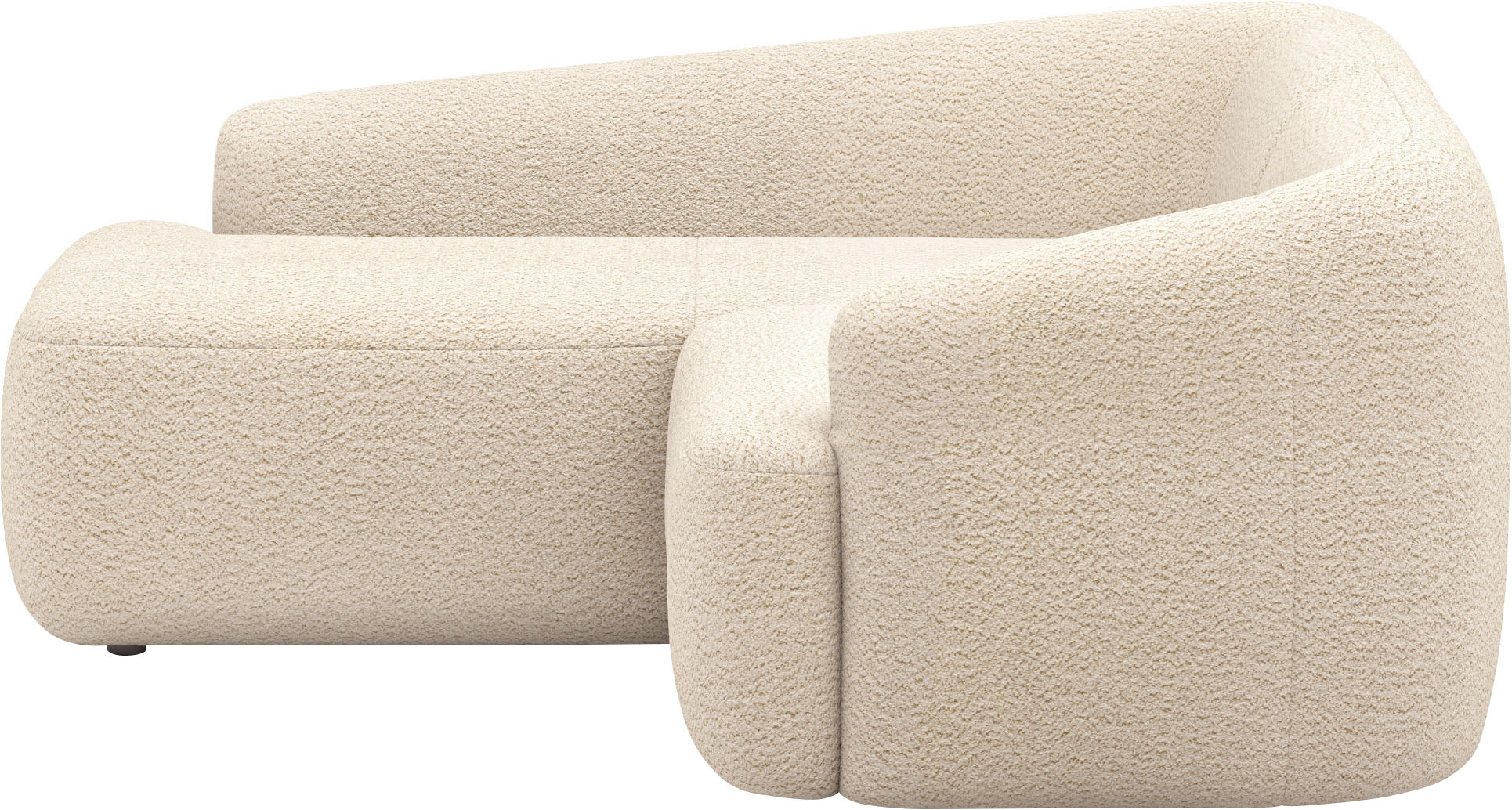 Thumbnail - Home affaire Ecksofa "Nergal, kompakte Stellmaße, Breite 216cm, organisches Design, L-Form" Modernes Design, schlichte O...