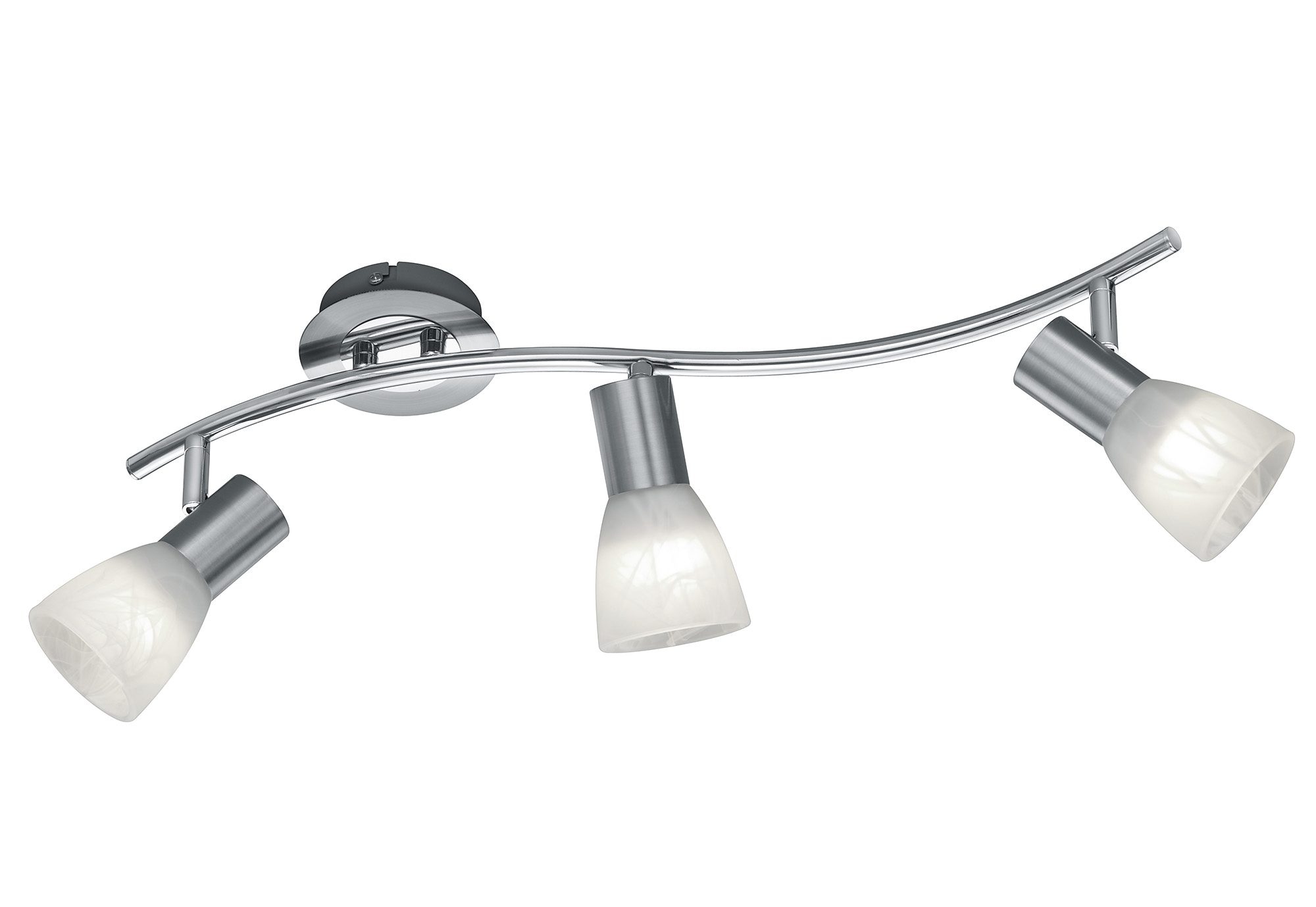 TRIO Leuchten LED Deckenstrahler »LEVISTO«, 3 flammig, Leuchtmittel E14 | LED wechselbar, LED Deckenleuchte, LED Deckenlampe
