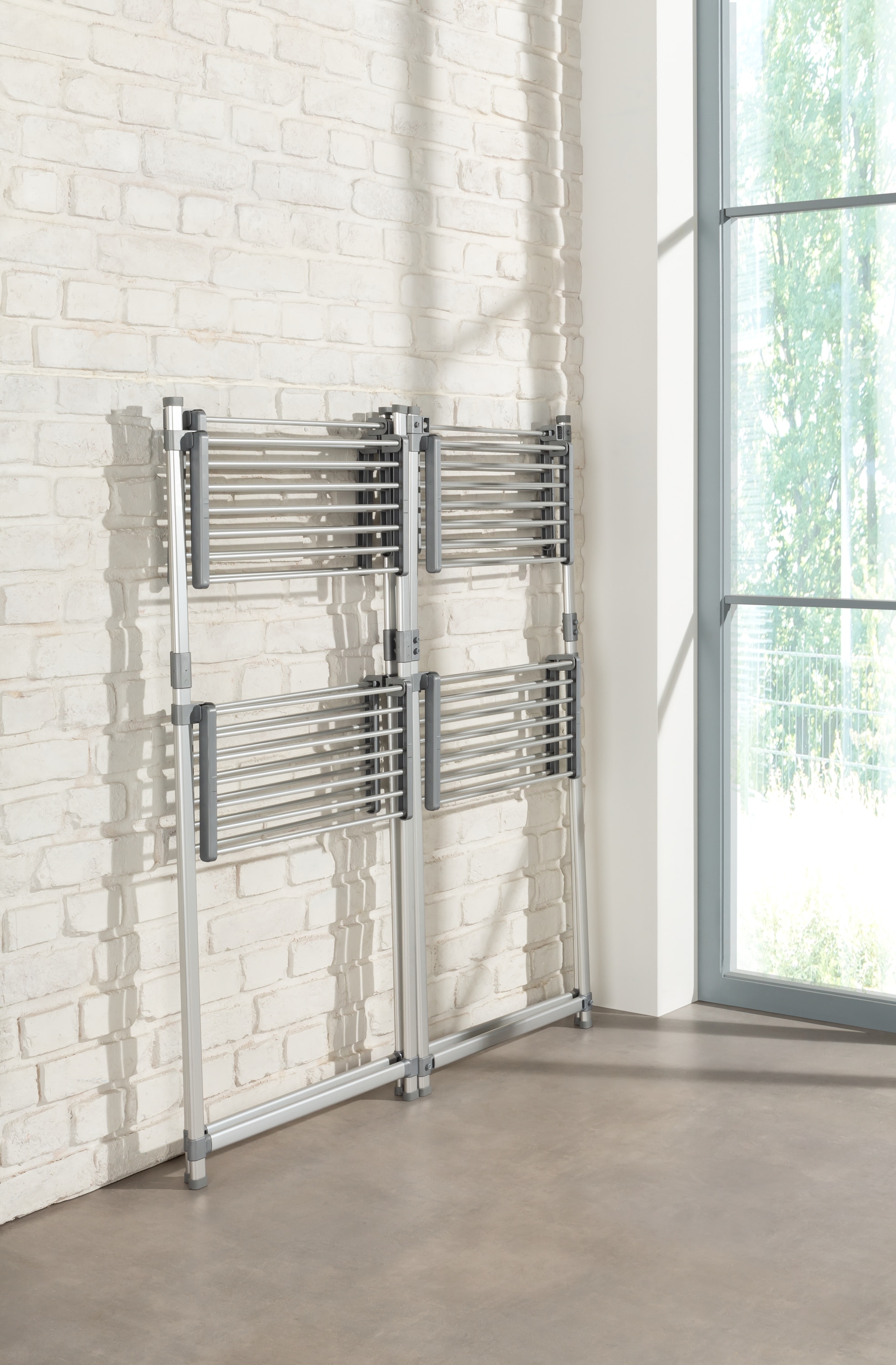 Ruco Wäscheständer »Quattro«, Trockenlänge 33 m, Aluminium/Kunststoff