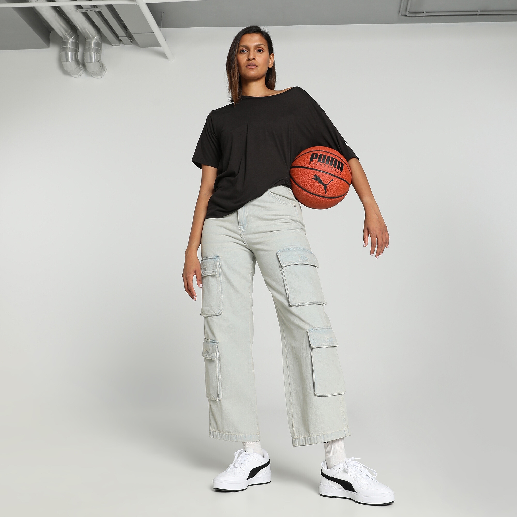 PUMA T-Shirt »STEWIE TOKYO Basketball-T-Shirt Damen«