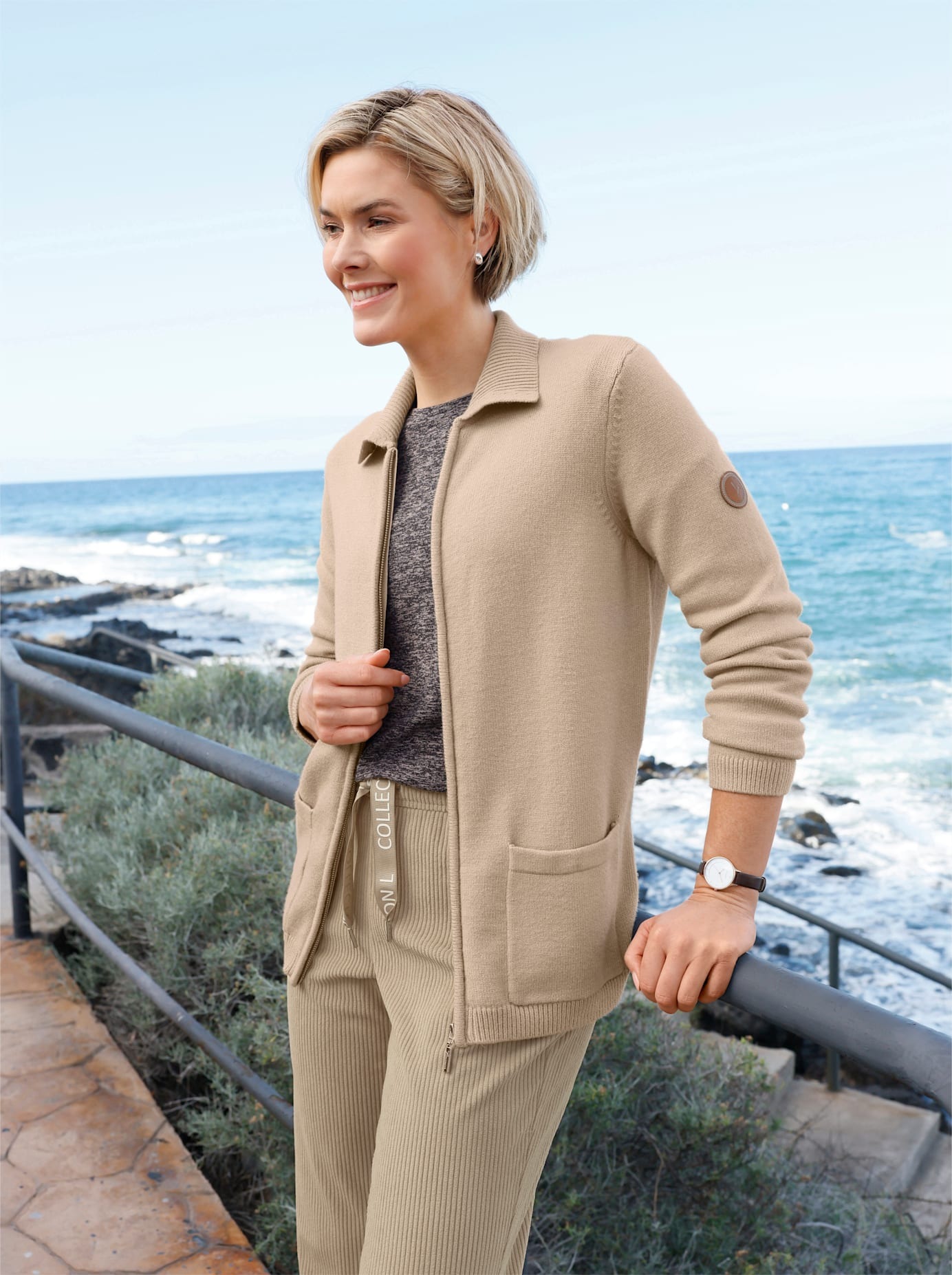 Casual Looks Strickjacke