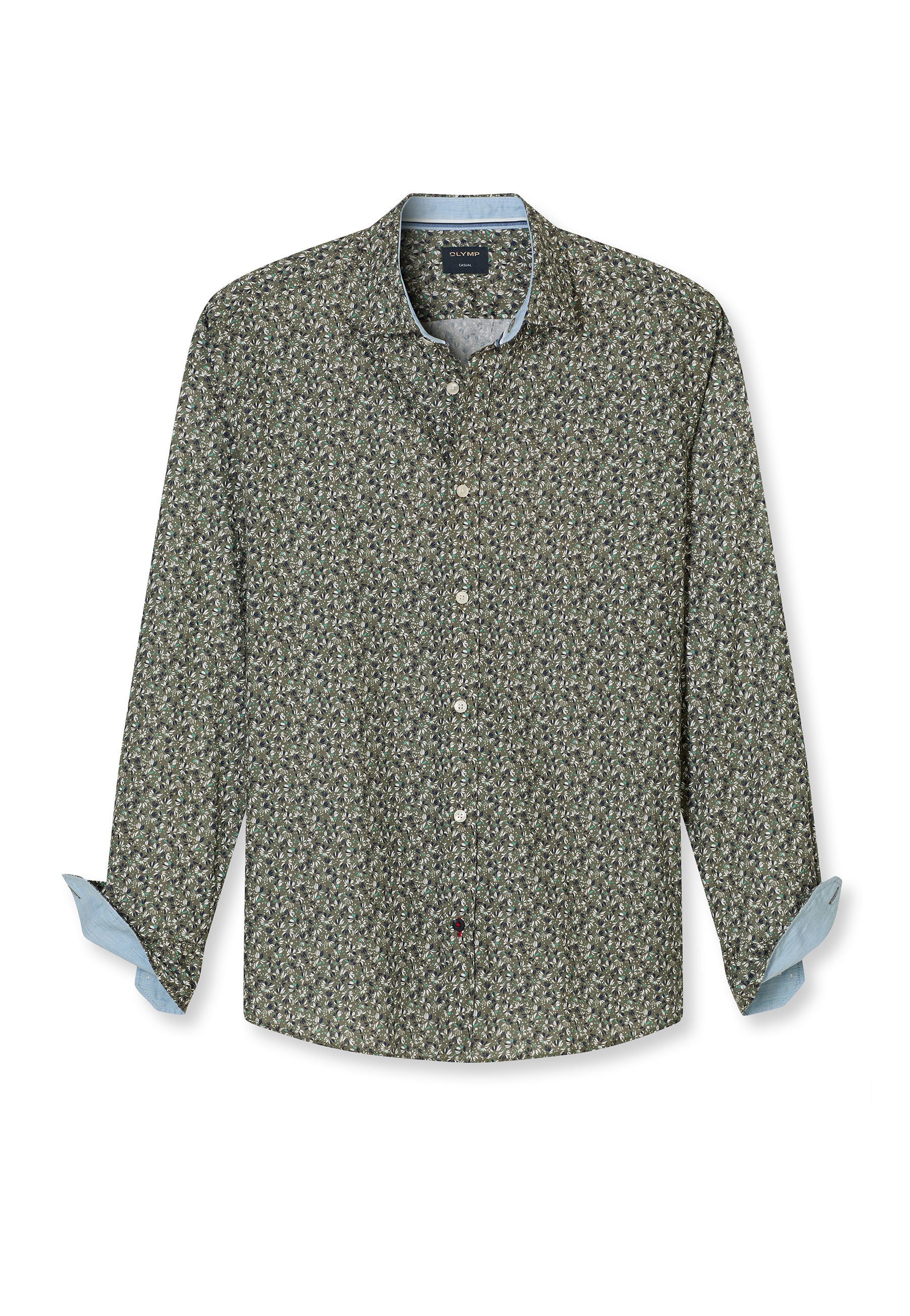 OLYMP Langarmhemd "OLYMP Casual, regular fit, Kent" günstig online kaufen