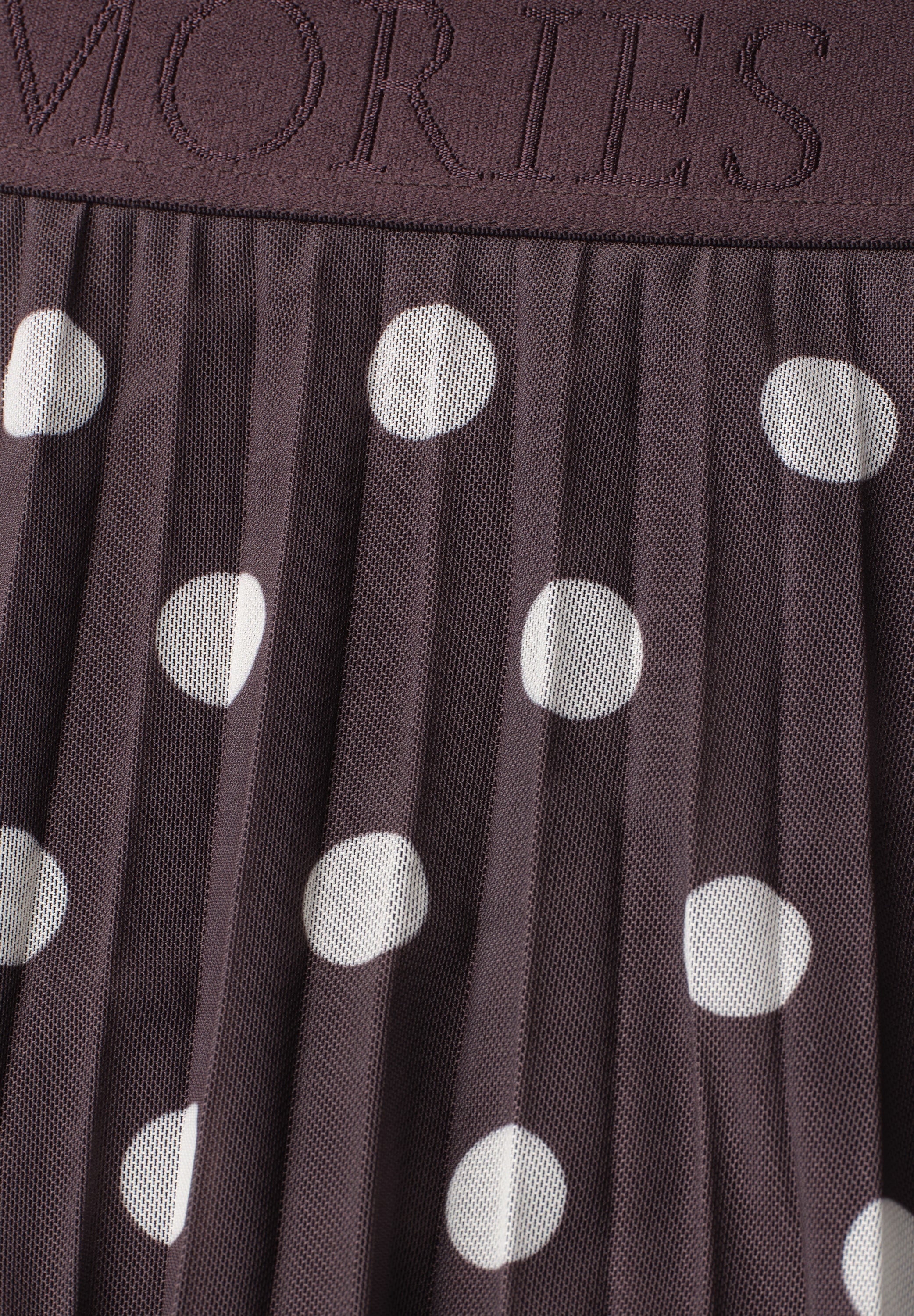 STREET ONE Plisseerock mit Mesh