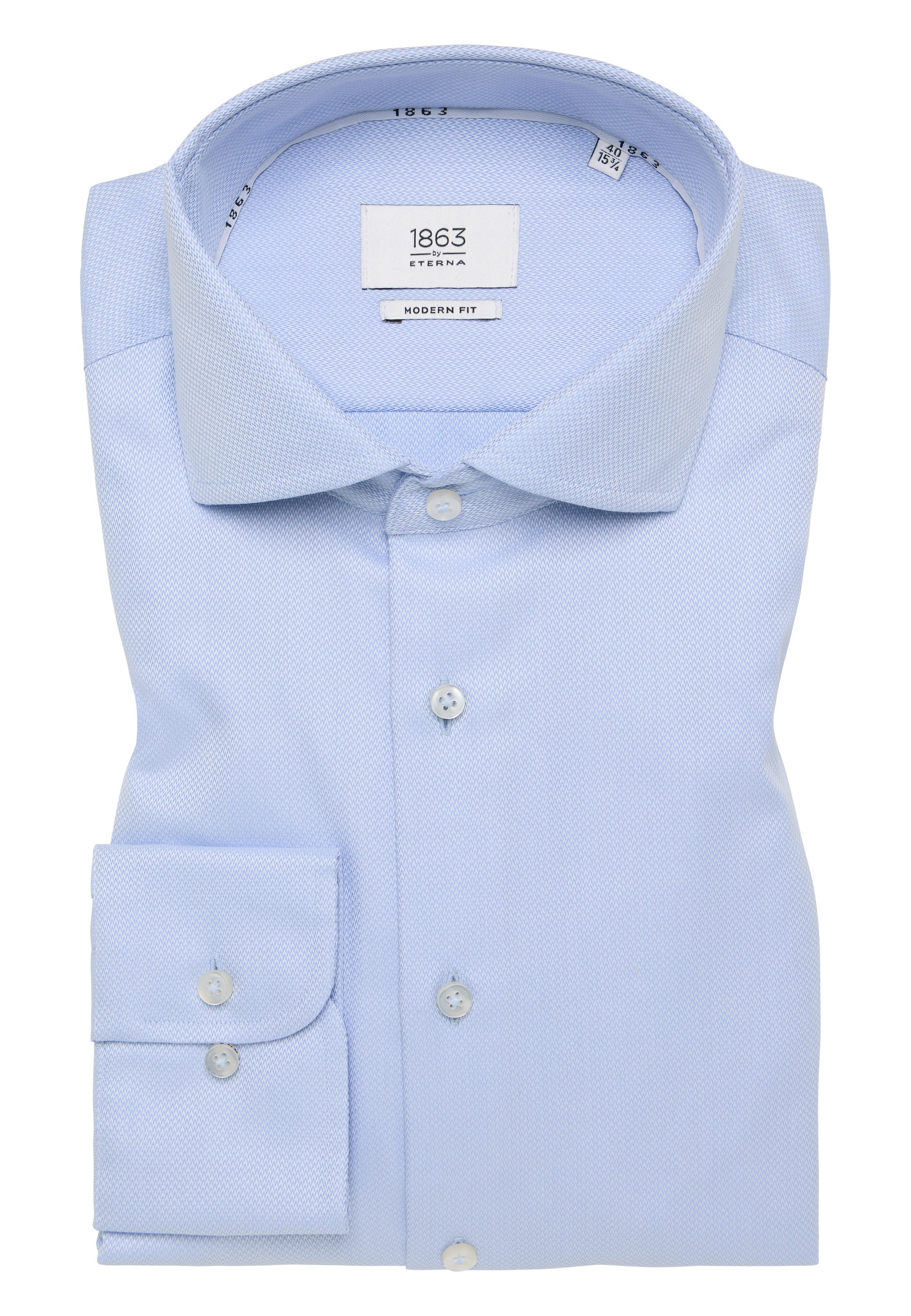 Eterna Langarmhemd »MODERN FIT«, NON IRON (bügelfrei)