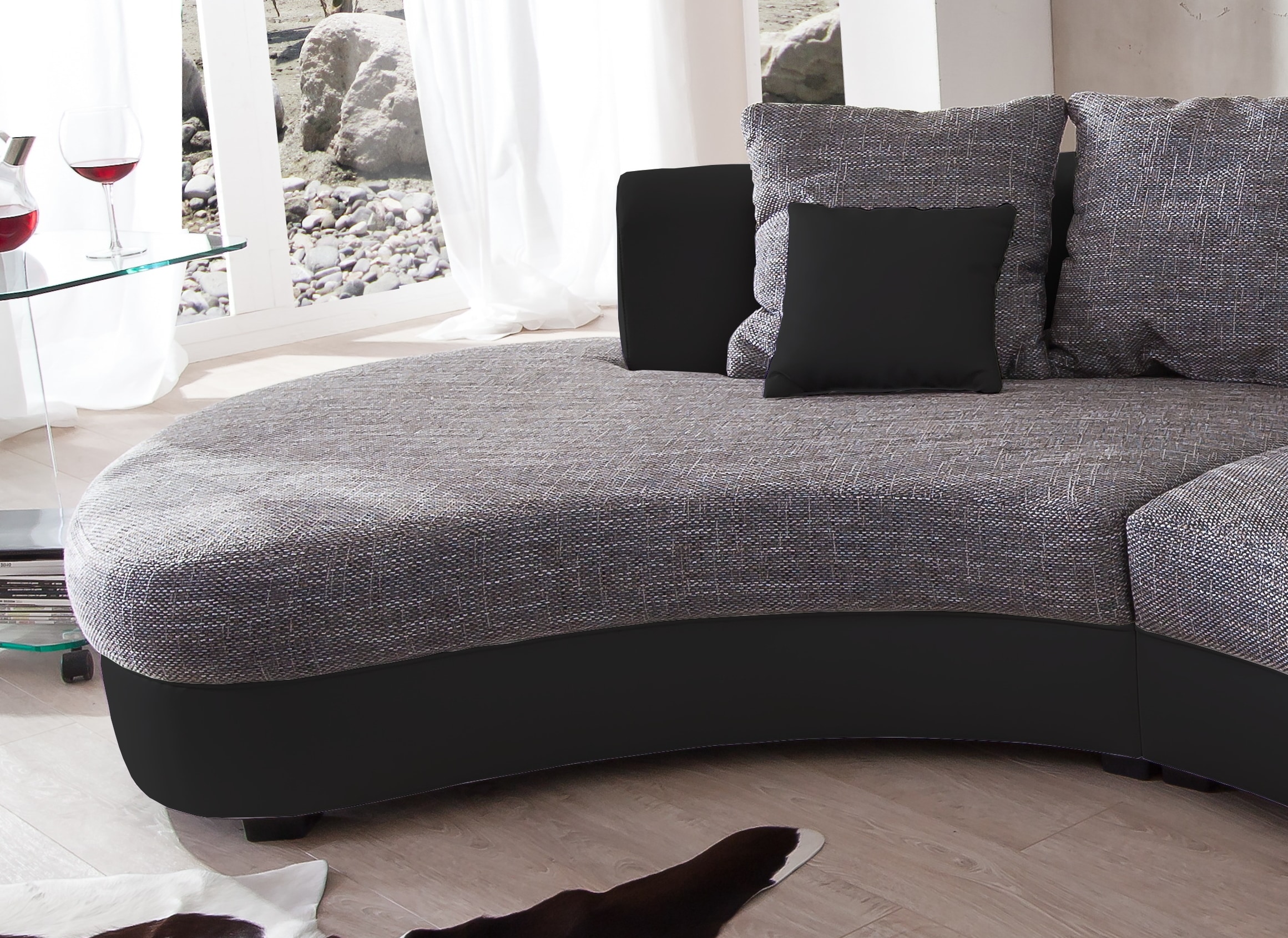 INOSIGN Ecksofa »Limoncello organische Formensprache, OTTOs Choice, L-Form«, ergonomische Form
