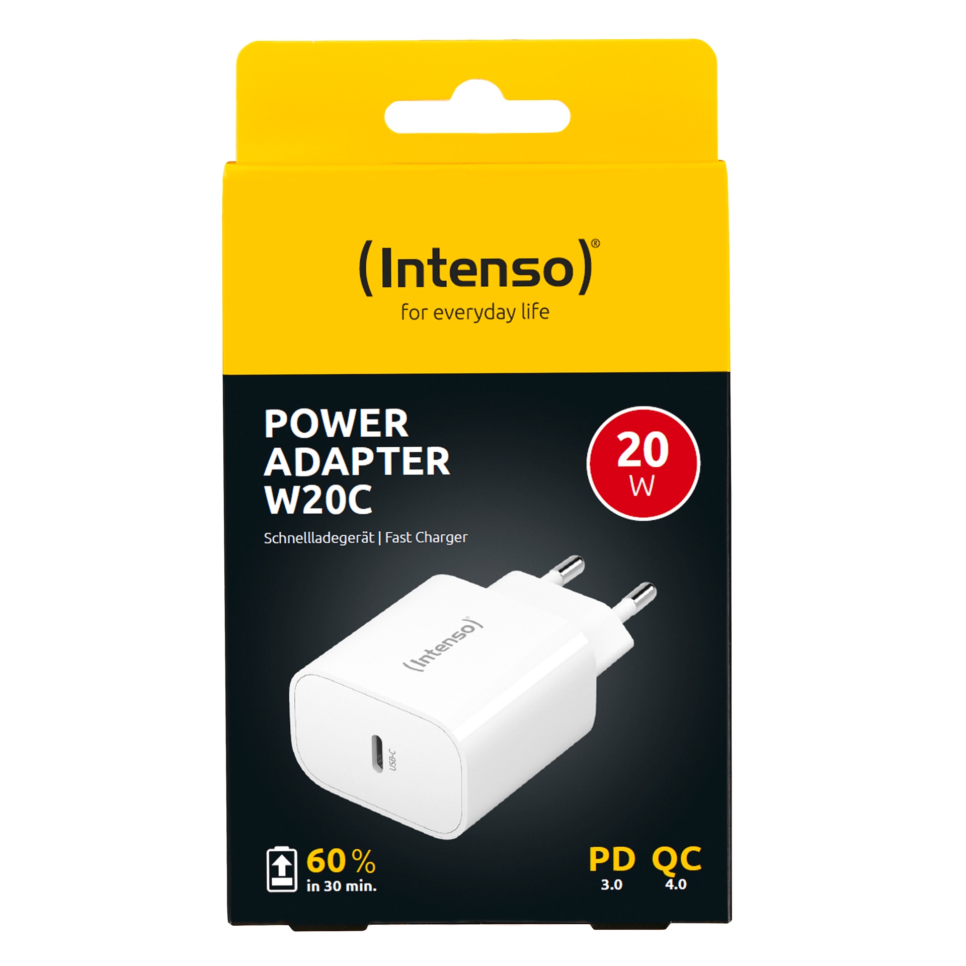 Intenso USB-Ladegerät »Power Adapter W20C, 20W USB-C«