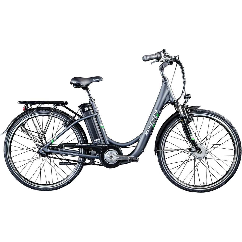 Zündapp E-Bike »Green 3.7«, 7 Gang, Frontmotor 250 W