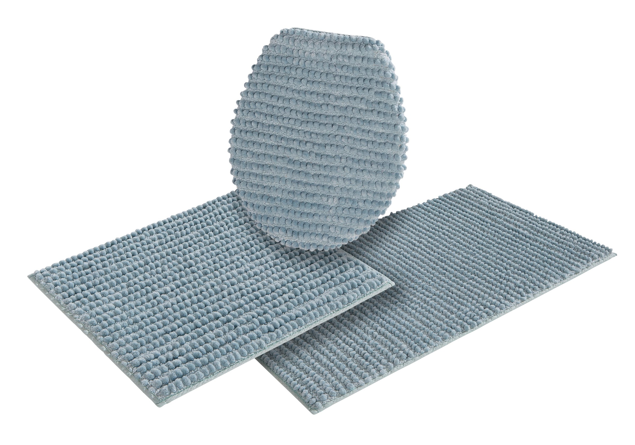 my home Badematte "Renat, Badvorleger, Badezimmer Teppich, Scandi" Höhe 15 günstig online kaufen