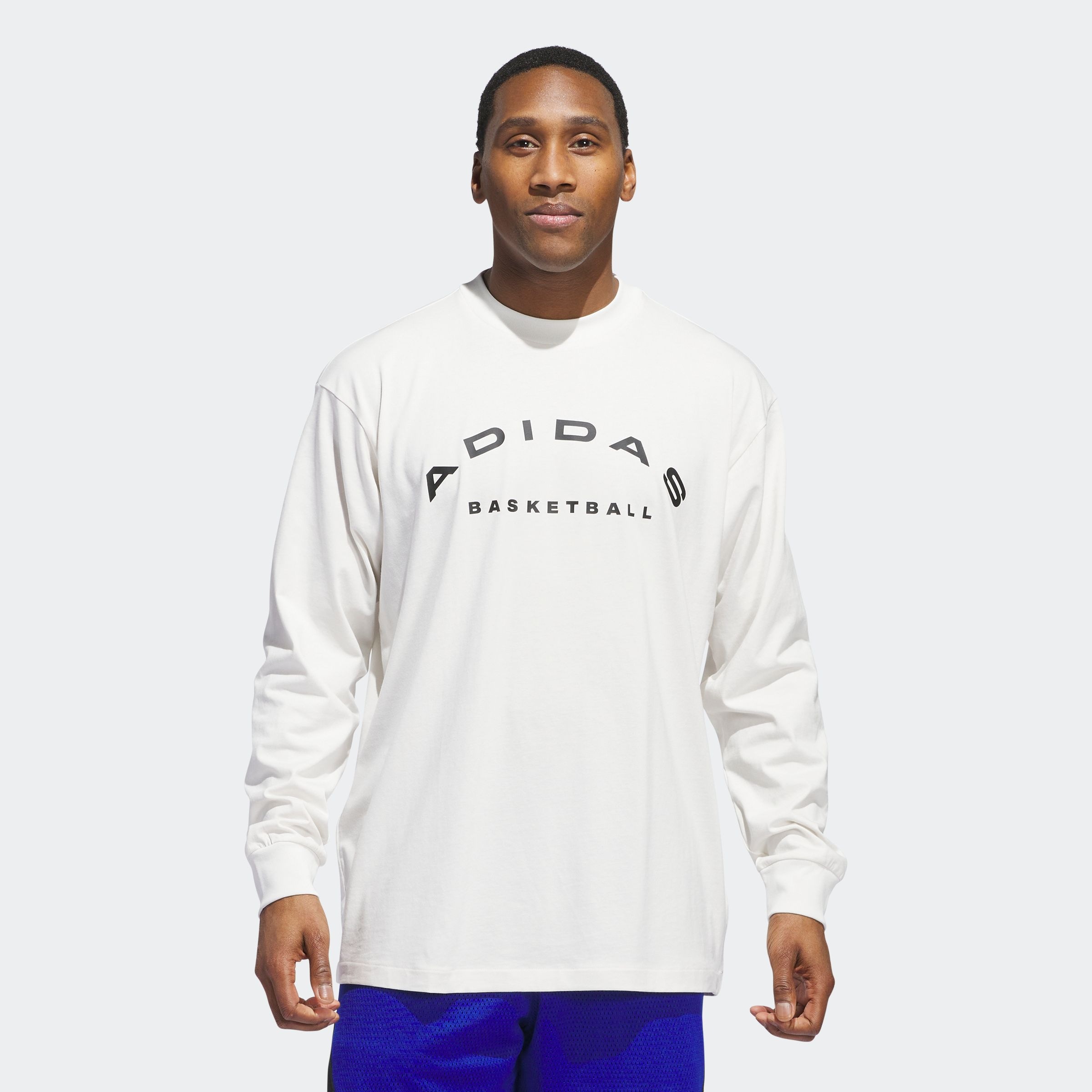 adidas Performance Trainingsshirt "Select LS Tee" lockere Passform, für Bas günstig online kaufen
