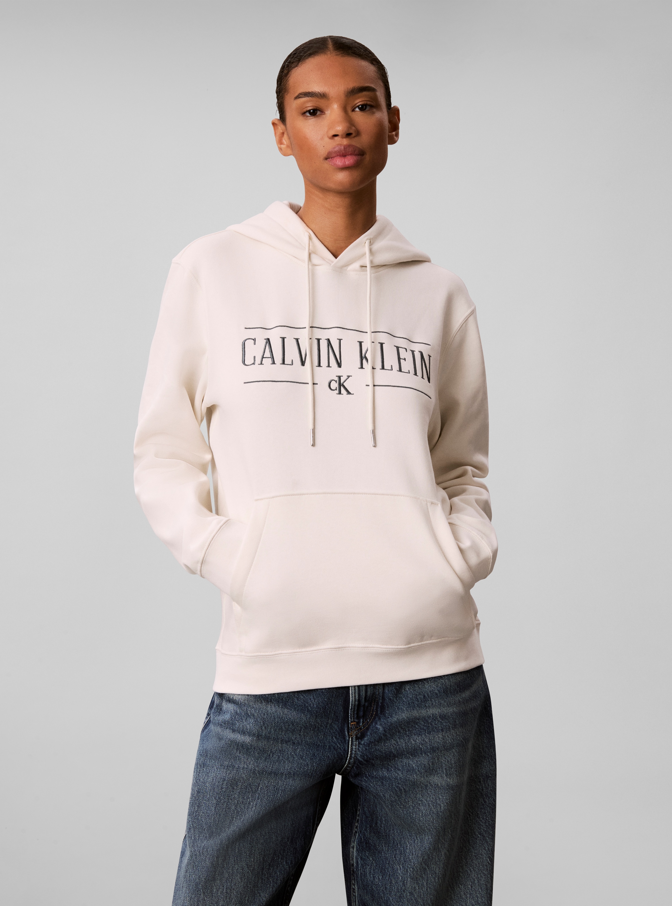 Calvin Klein Jeans Kapuzensweatshirt, Regular fit mit Kapuze