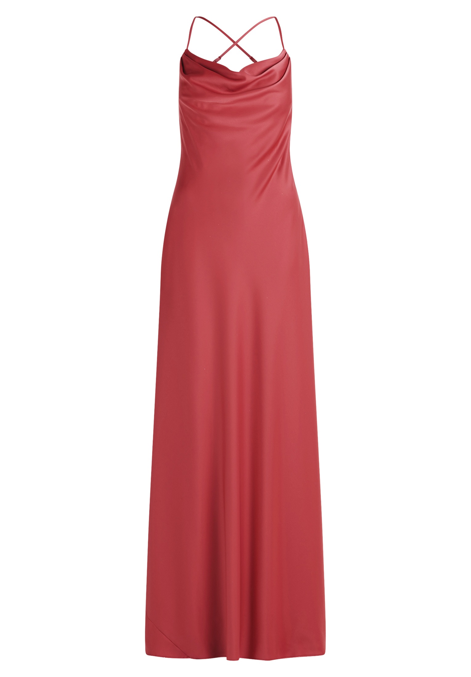 Vera Mont Abendkleid "Vera Mont Damen Abendkleid mit Wasserfallausschnitt", günstig online kaufen