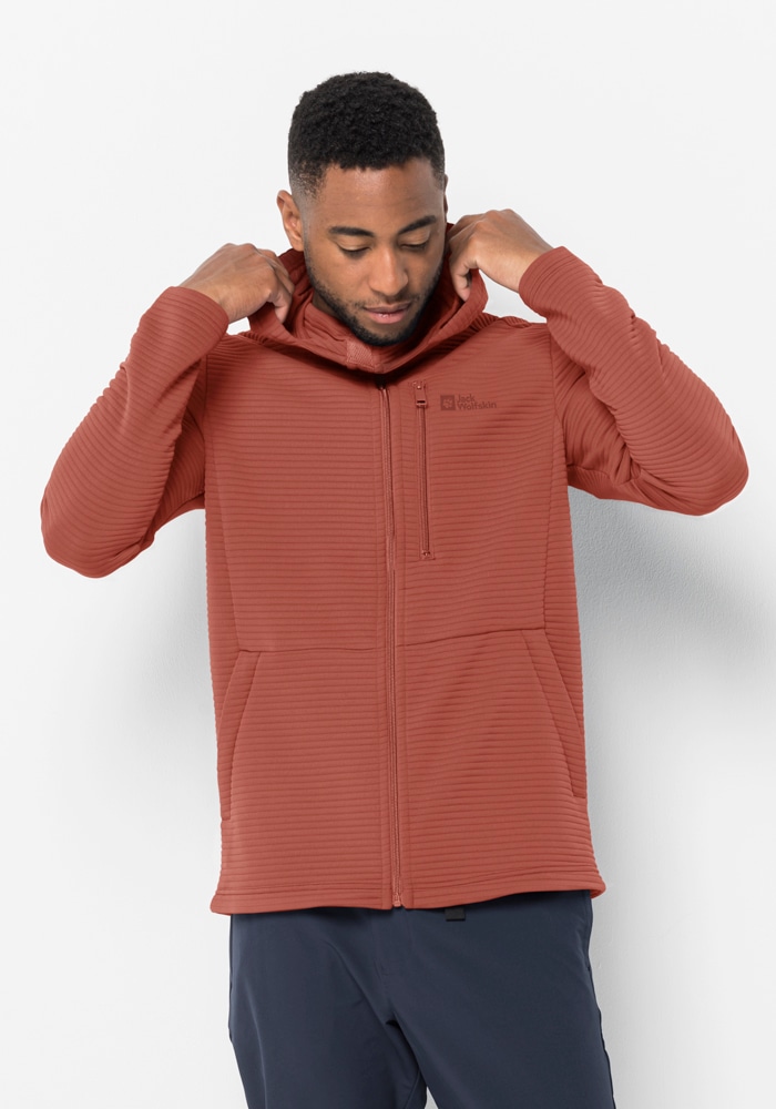 Jack Wolfskin Fleecejacke "MODESTO HOODED JKT MEN", mit Kapuze günstig online kaufen