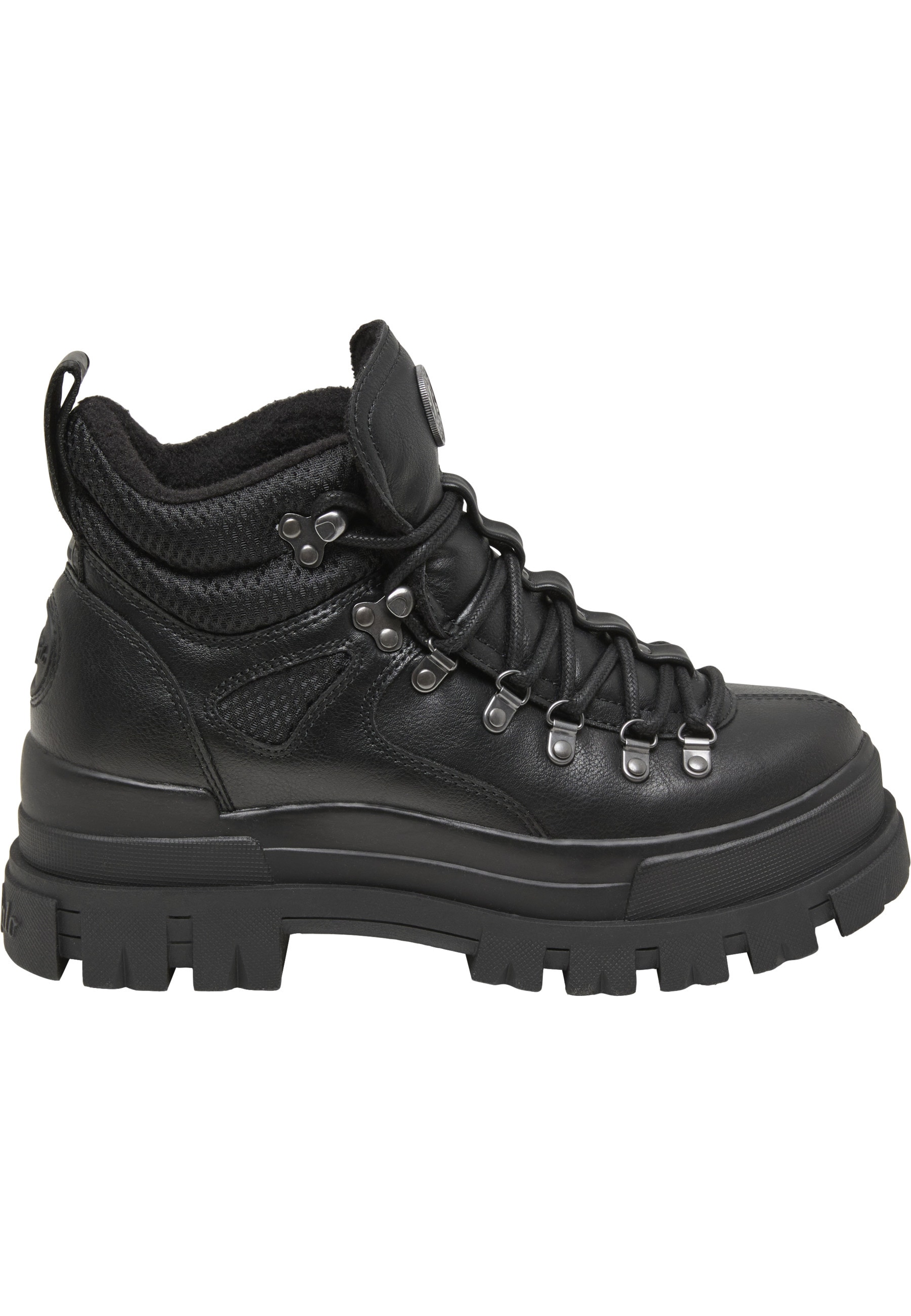 Buffalo Stiefel »Buffalo ASPHA LACE UP HIKE - VEGAN NUBUCK/MESH«