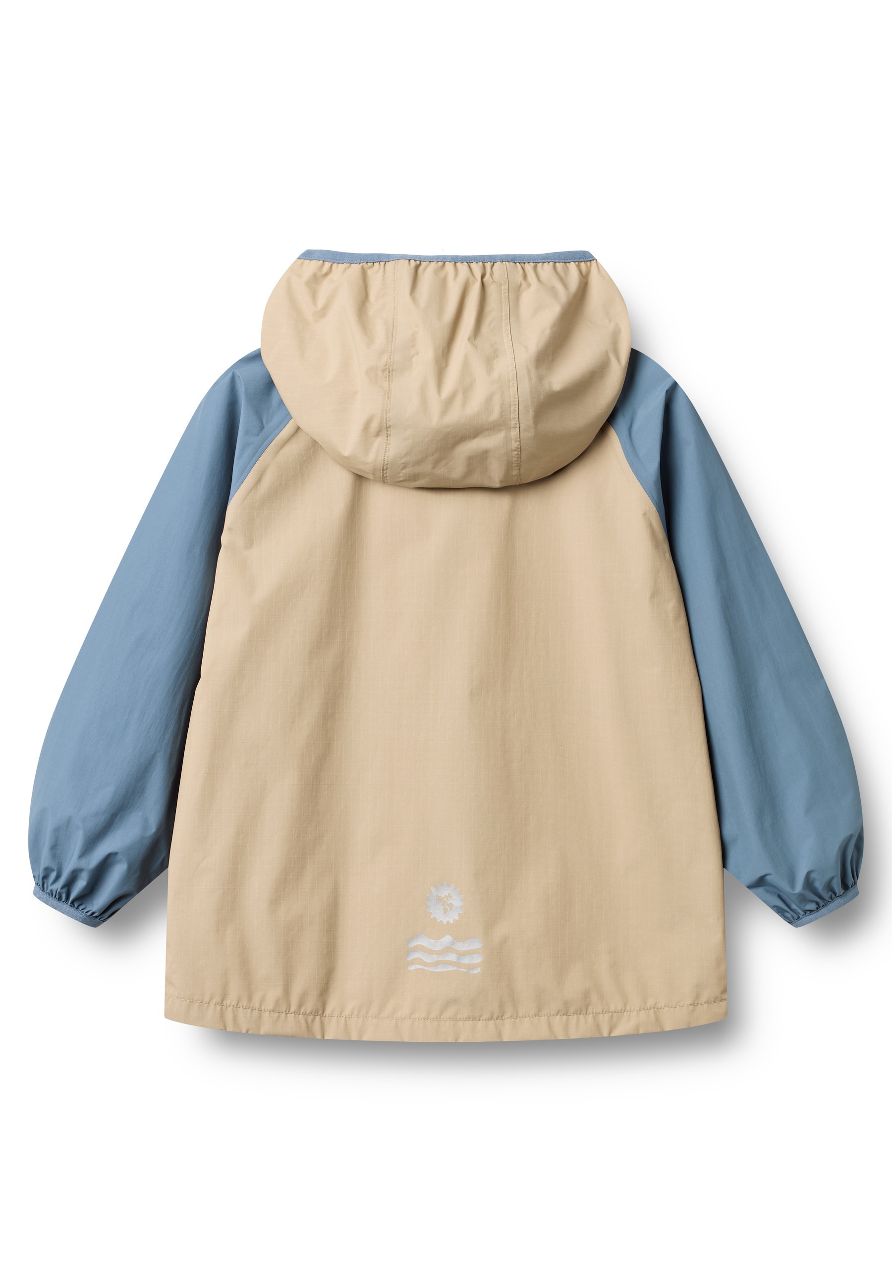 WHEAT Outdoorjacke »WHEAT Lightweight Shell Jacket Himmel« 1 Stk. tlg. mit Kapuze reflektierend