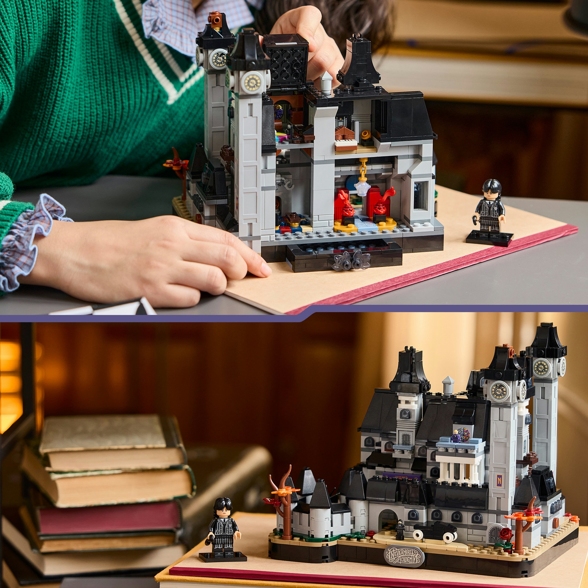 LEGO® Konstruktionsspielsteine »Nevermore Academy (76788), LEGO Wednesday« Made in Europe