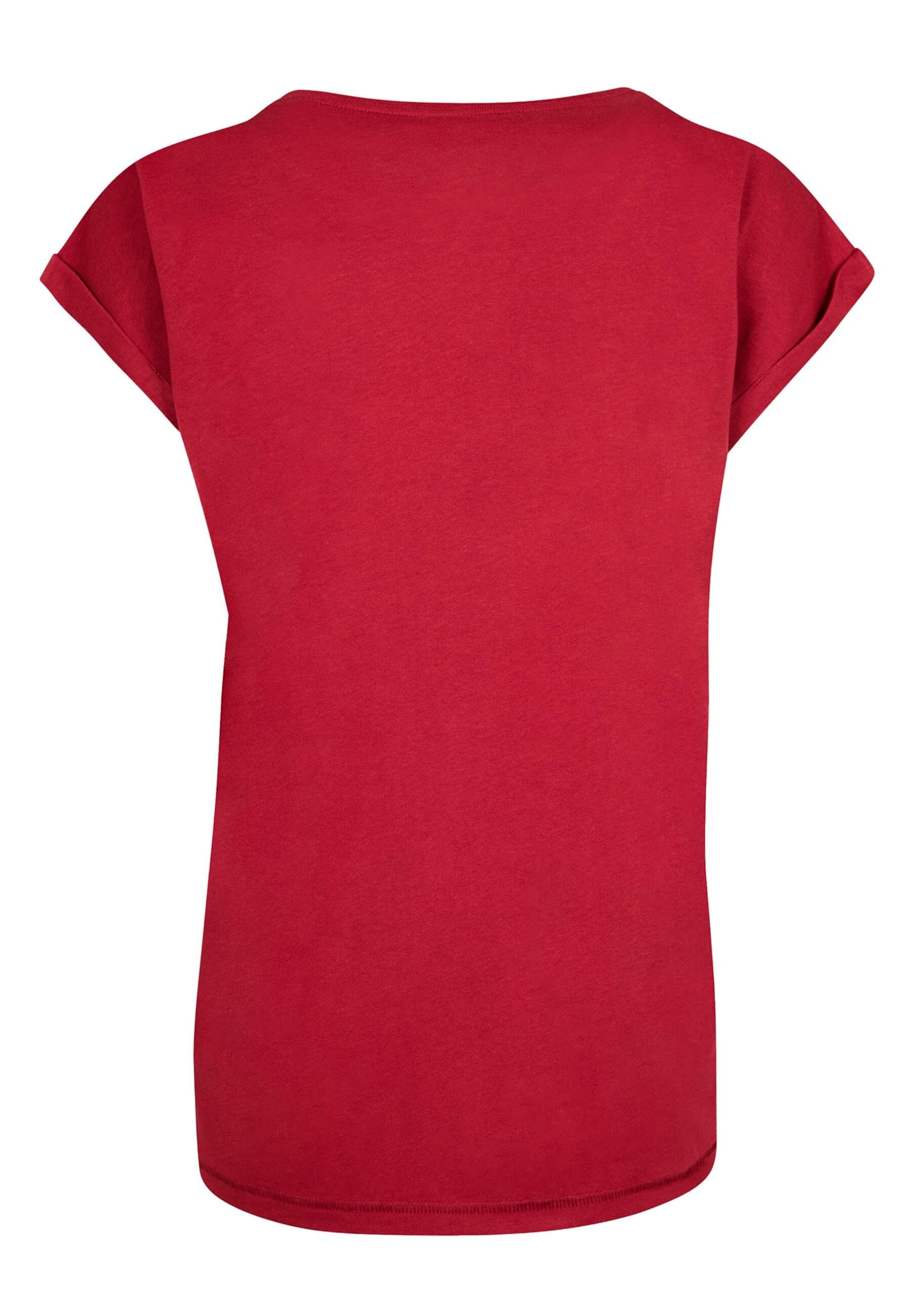 MisterTee Kurzarmshirt »MisterTee Damen Ladies Kicks Love EMB Tee«, (1 tlg.)