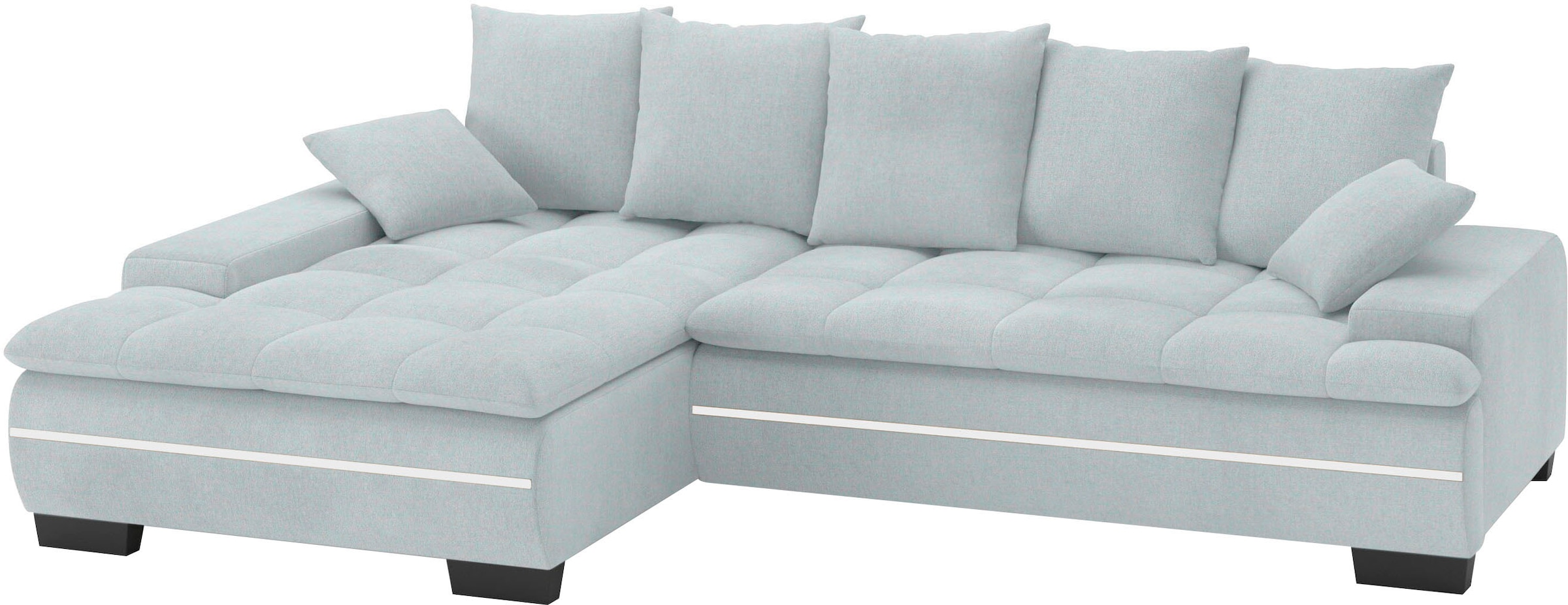 Mr. Couch Ecksofa "Haiti II, L-Form", RGB-LED Beleuchtung, wahlweise mit Ka günstig online kaufen