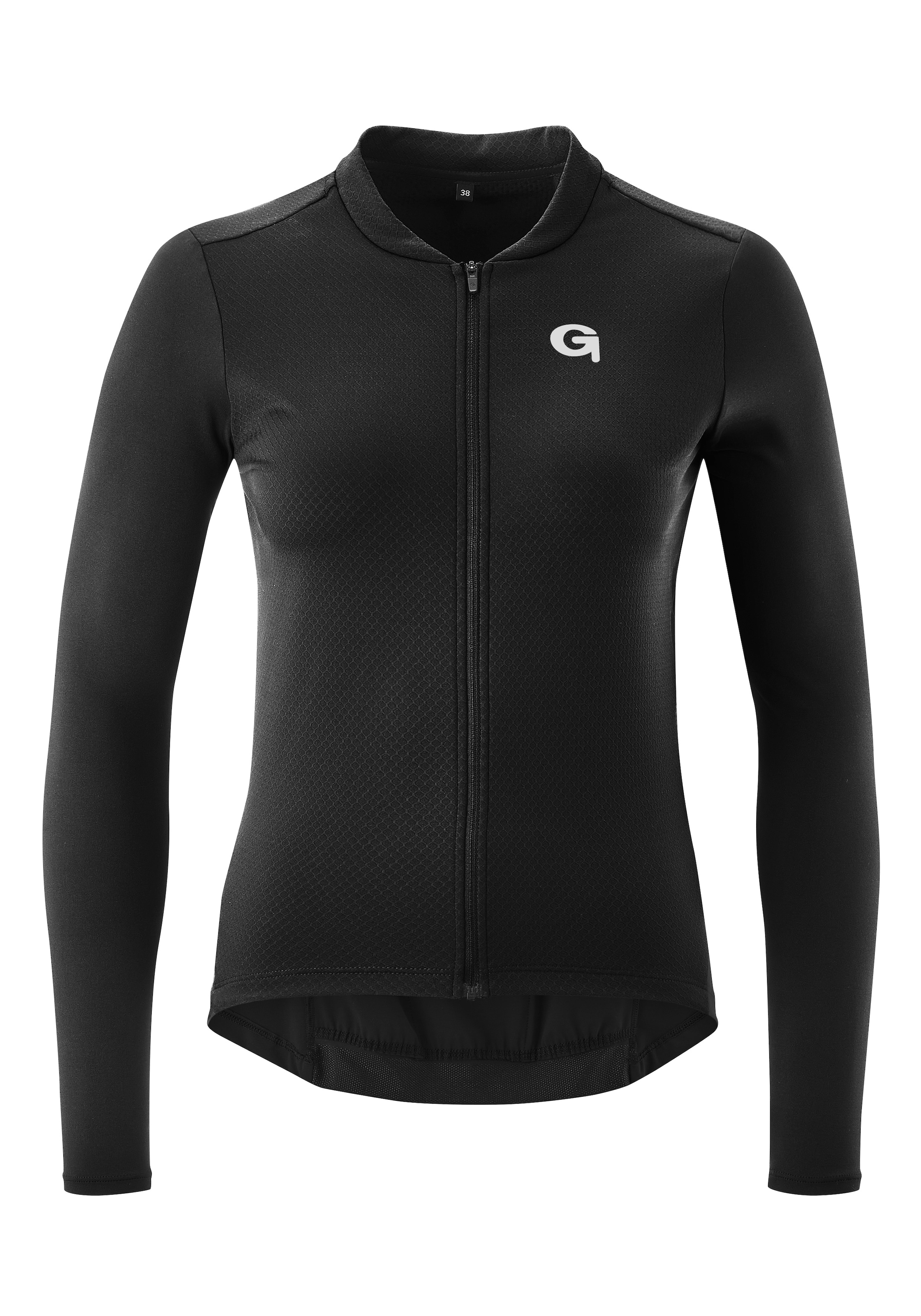 Gonso Radtrikot "SITIVO TRIKOT LONGSLEEVE W", Damen Fahrradtrikot langarm, Full-Zip Trikot, Tight Fit