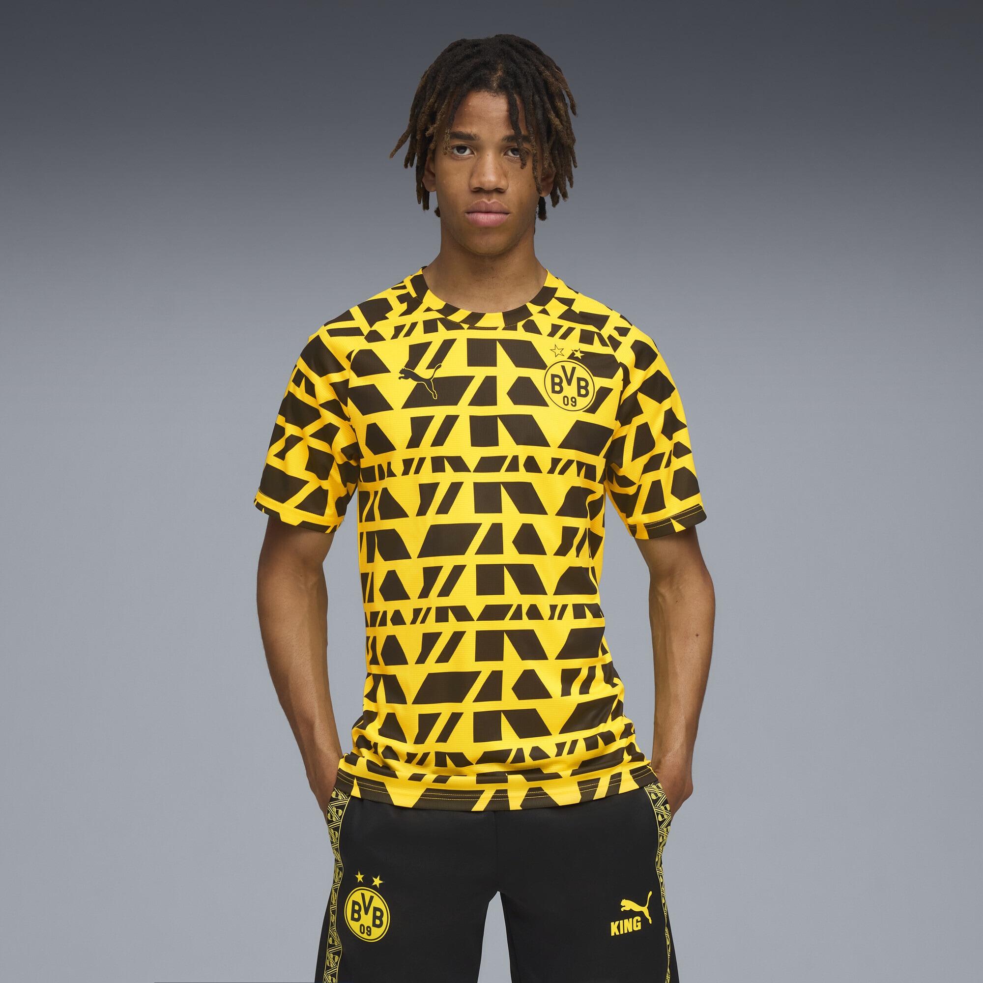PUMA Trainingsshirt »Borussia Dortmund Aufwärmtrikot Herren«