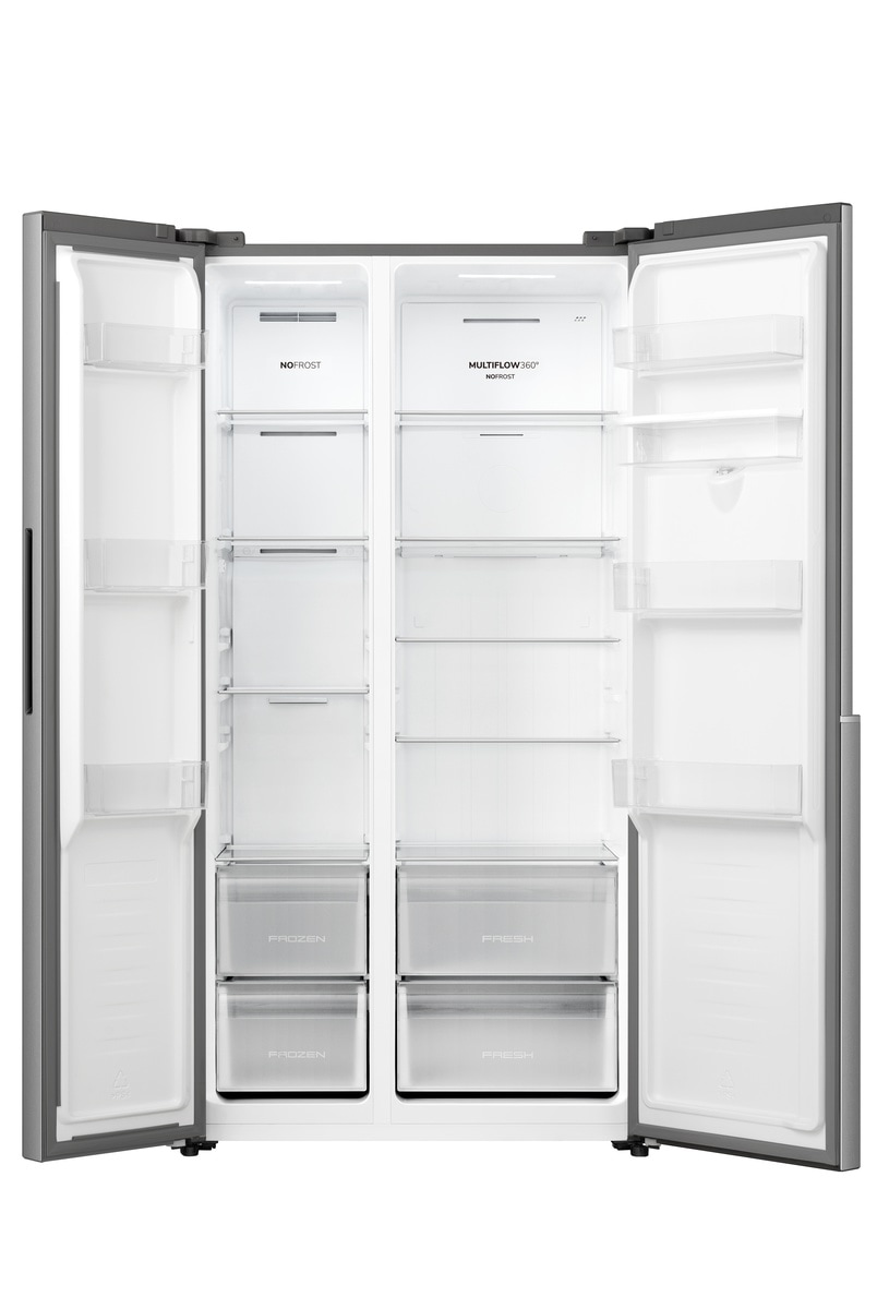 GORENJE Side-by-Side »NRS917E41XWD« 178,6 cm hoch 91,1 cm breit MultiAirFlow-System