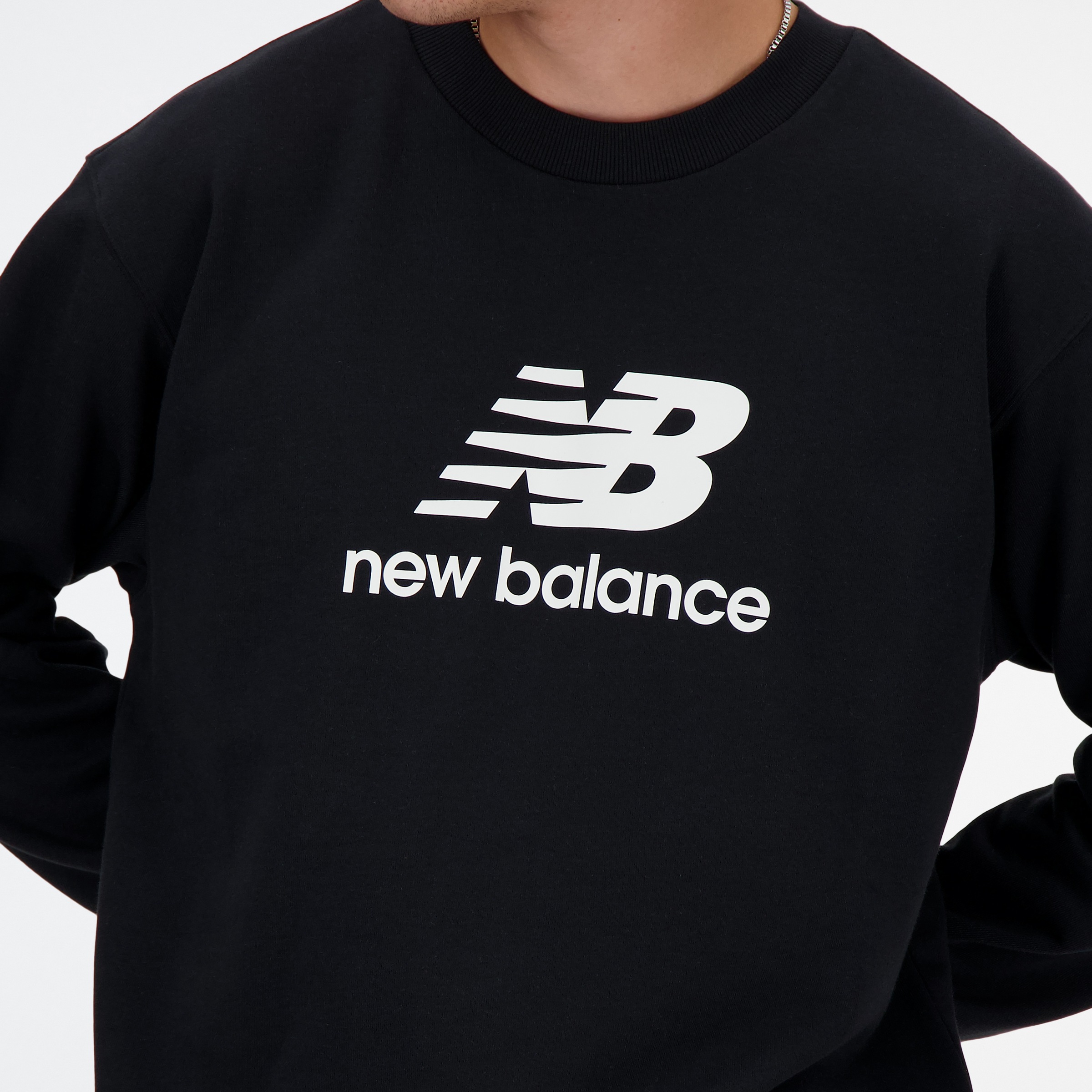 New Balance Sweatshirt »Sport Essentials French Terry Logo Crew«