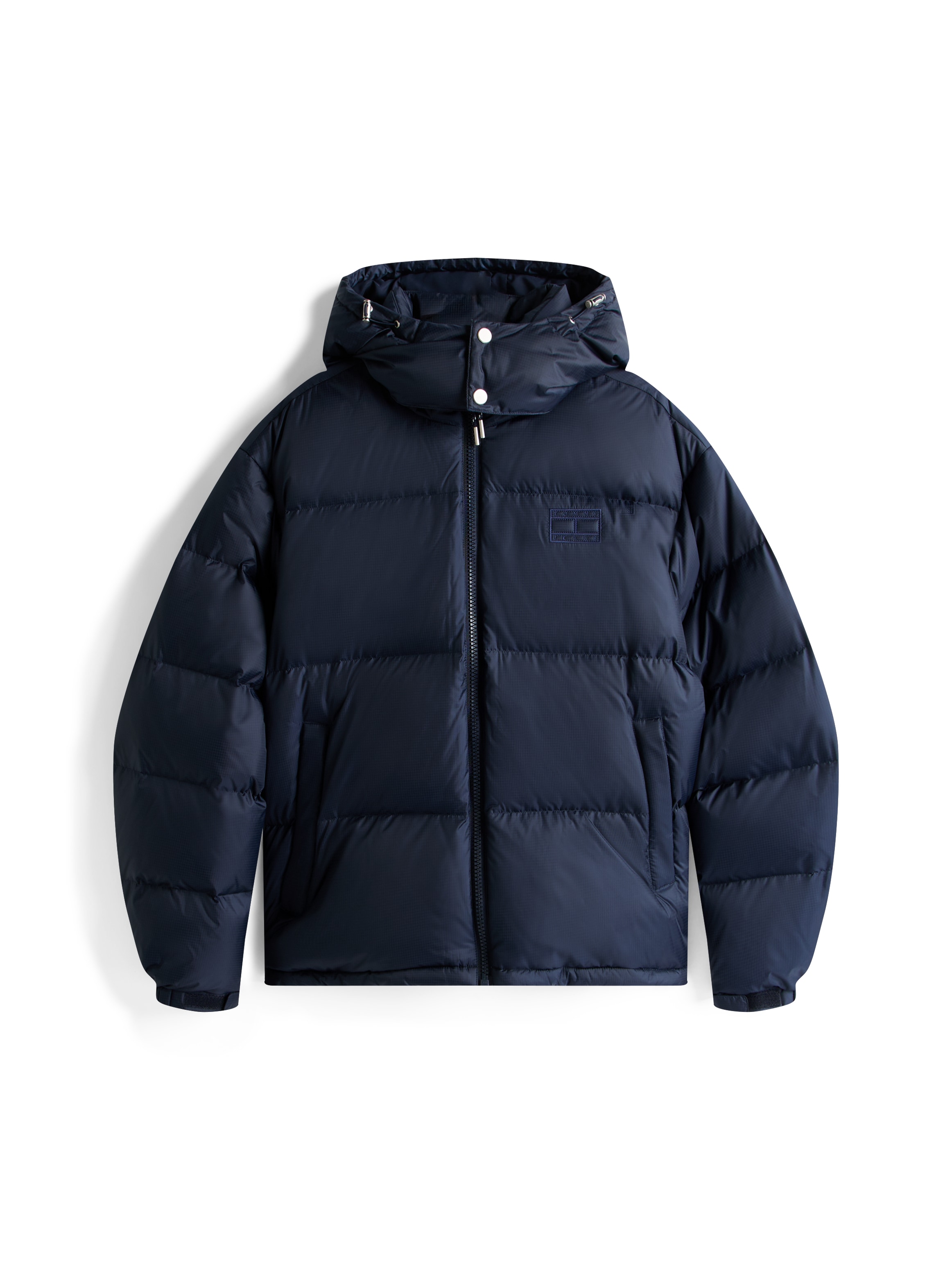 Tommy Jeans Steppjacke »ALASKA DOWN PUFFER«, mit Kapuze, Übergangsjacke Regular fit mit abnehmbarer Kapuze