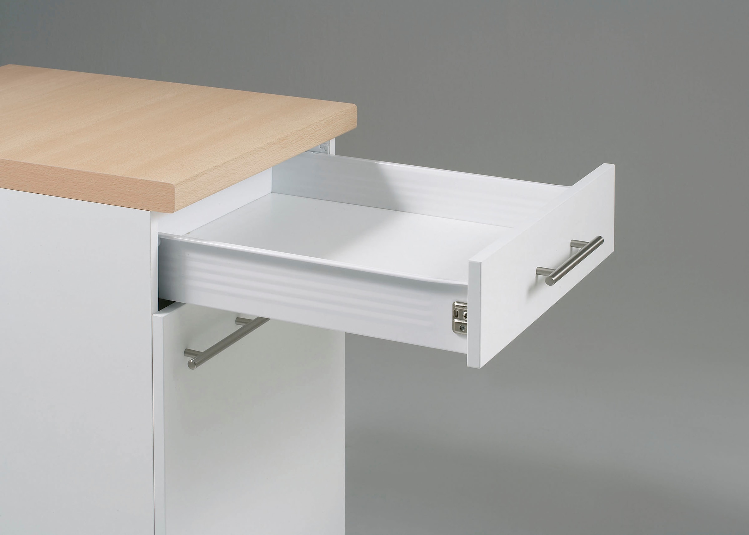 KOCHSTATION Küchenzeile »KS-Sion« Breite 330 cm, neue Technik: OPTIsnap, wahlweise mit E-Geräten