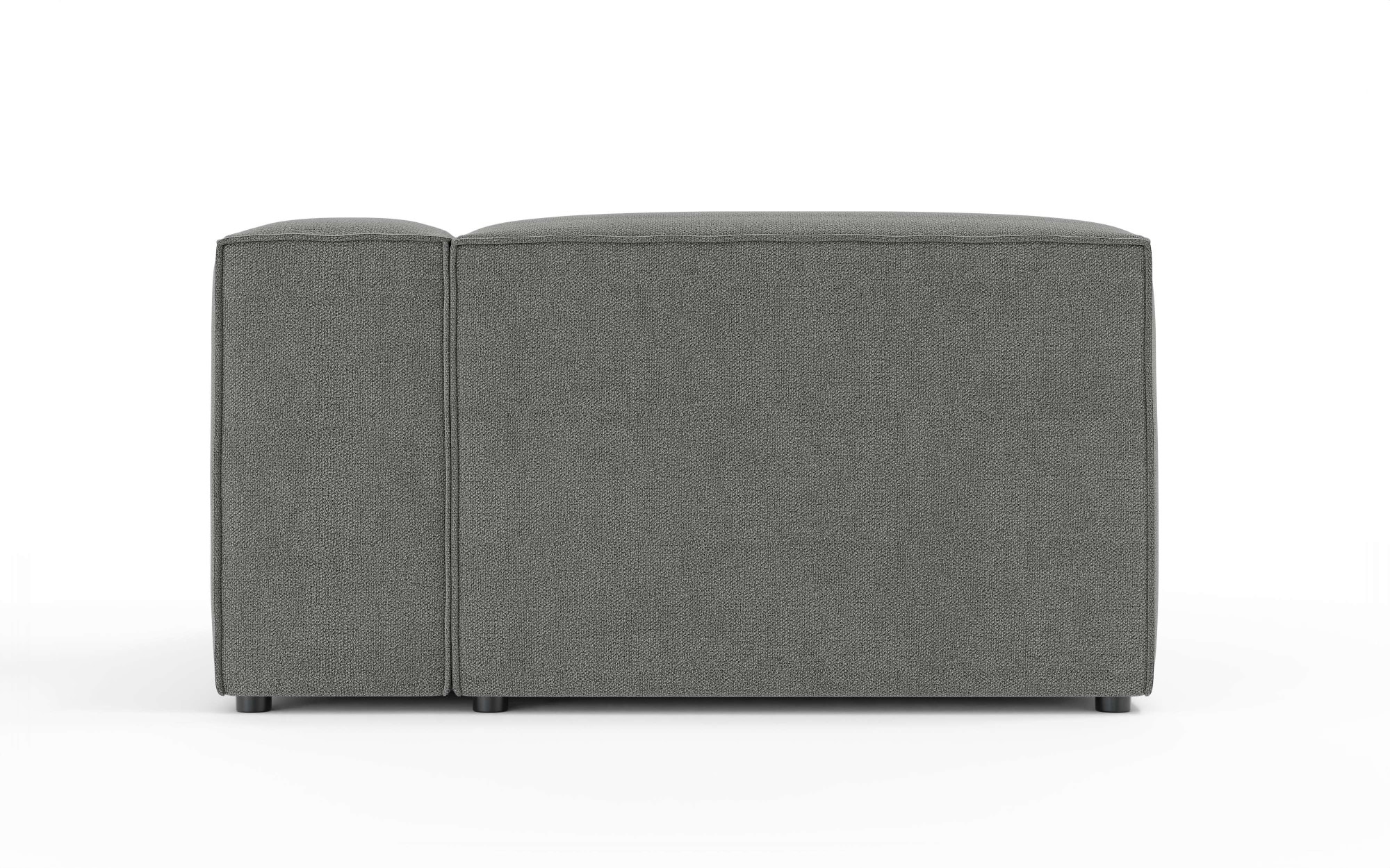 INOSIGN Ottomane »HAILY links/rechts bestellbar, Loungemöbel, Maße B/T/H: 130/130/72 cm«, als Modul oder separat verwendbar, für individuelle Zusammenstellung