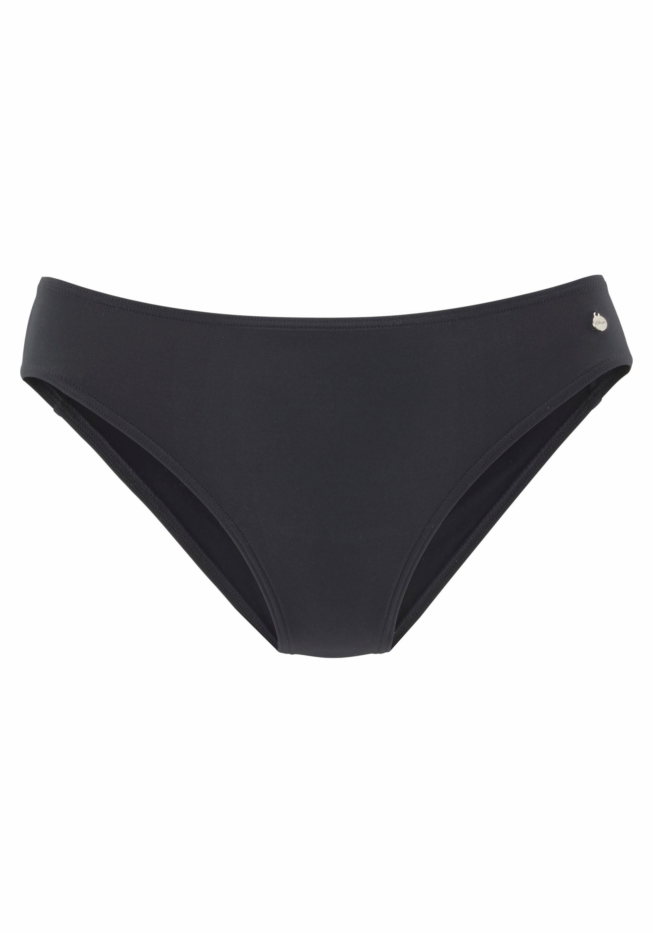 s.Oliver Bikini-Hose "Spain" in modischen Unifarben günstig online kaufen