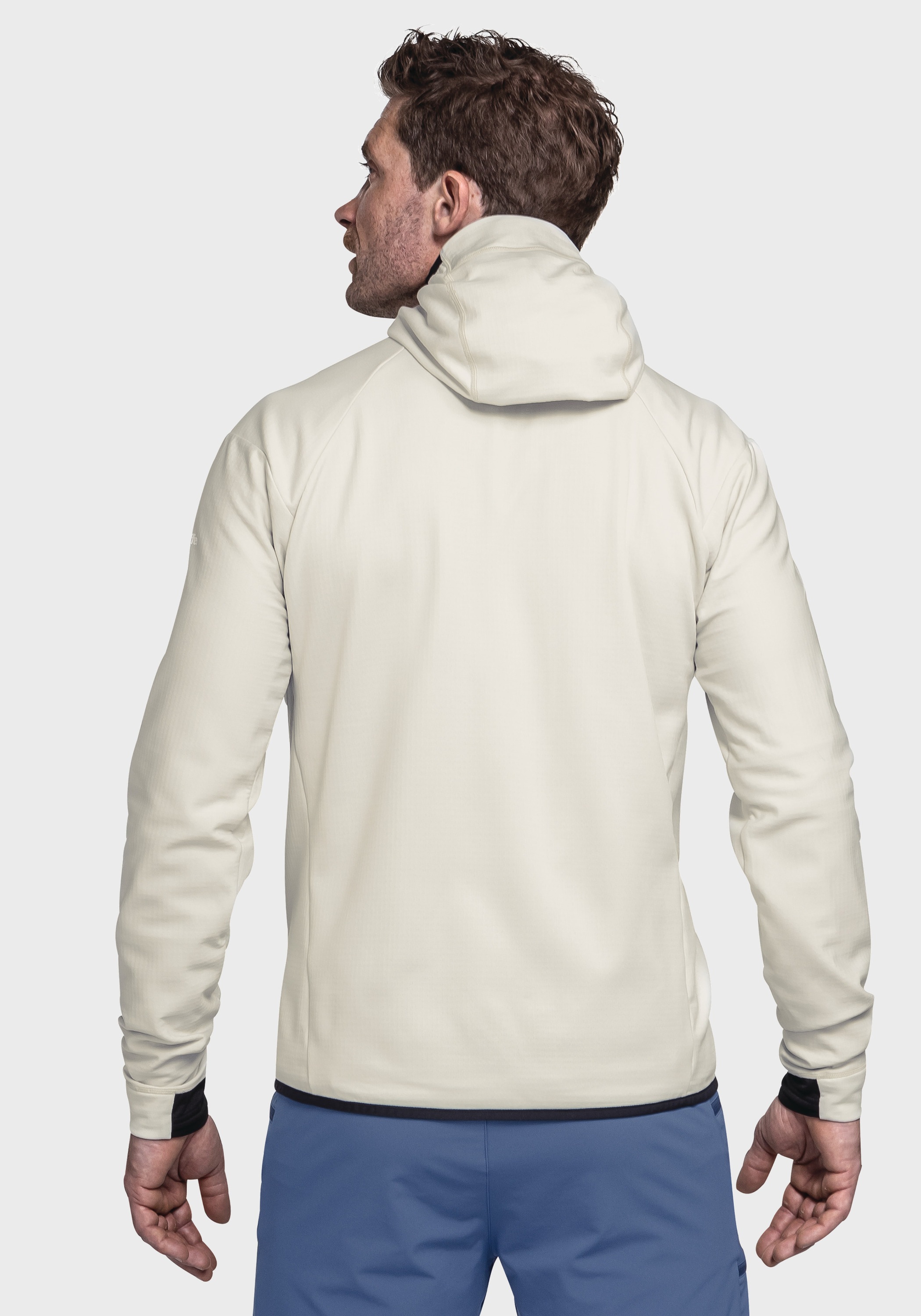 Schöffel Fleecejacke »Mountain Fleece Hoody Style Blaueis MNS«, mit Kapuze