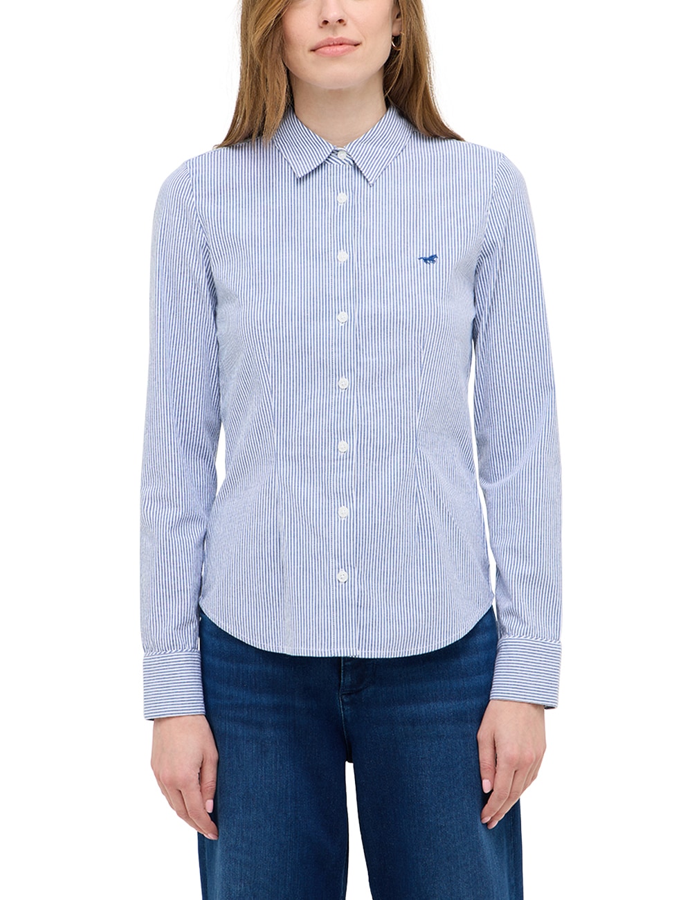 MUSTANG Langarmbluse "Damen Style Allegheny" günstig online kaufen