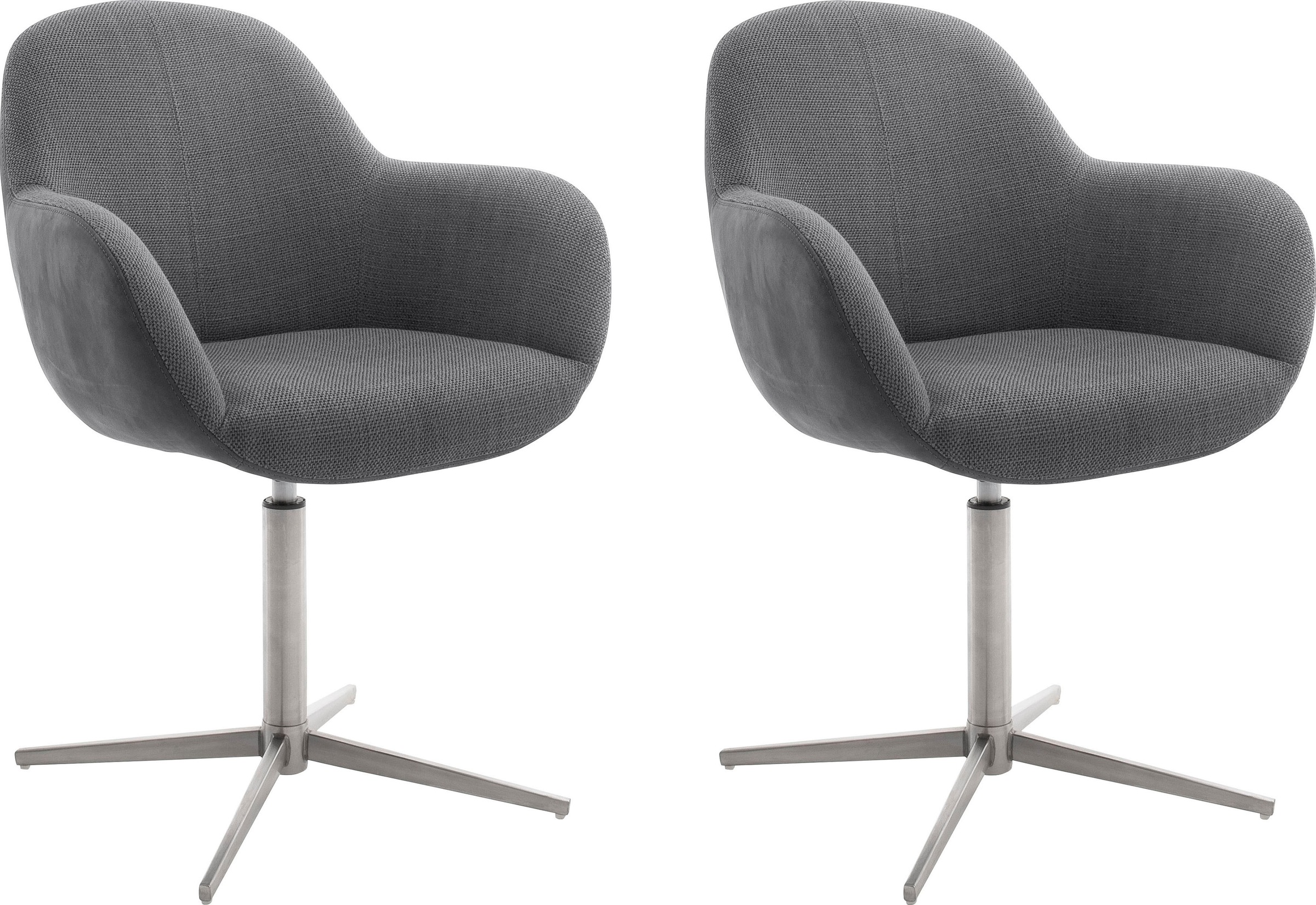 St., 2 BAUR Esszimmerstuhl bestellen MCA Nivellierung | »Melrose«, (Set), 360°drehbar mit furniture Stuhl