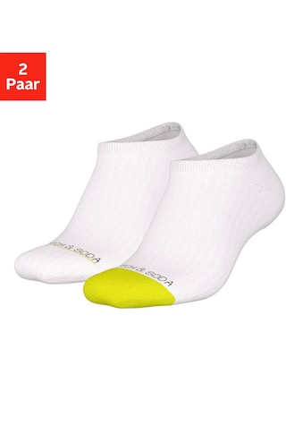 Sneakersocken, (2 Paar)