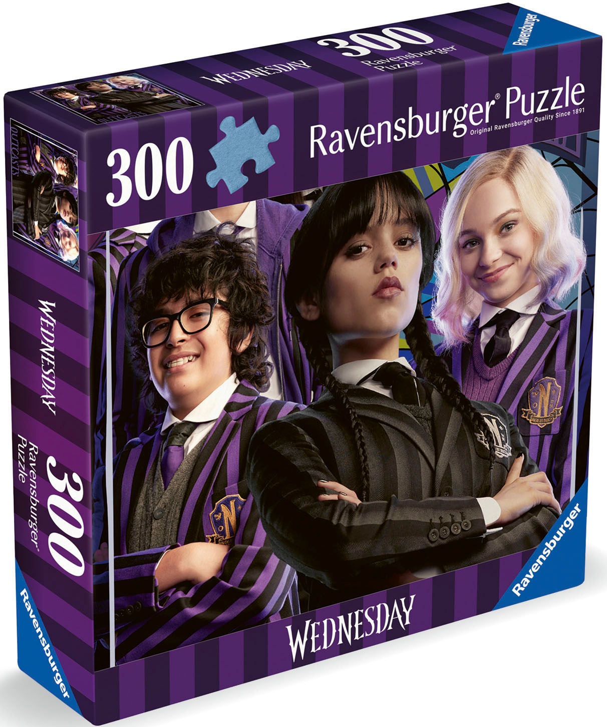 Ravensburger Puzzle »Wednesday, Outcasts are in«, Made in Europe