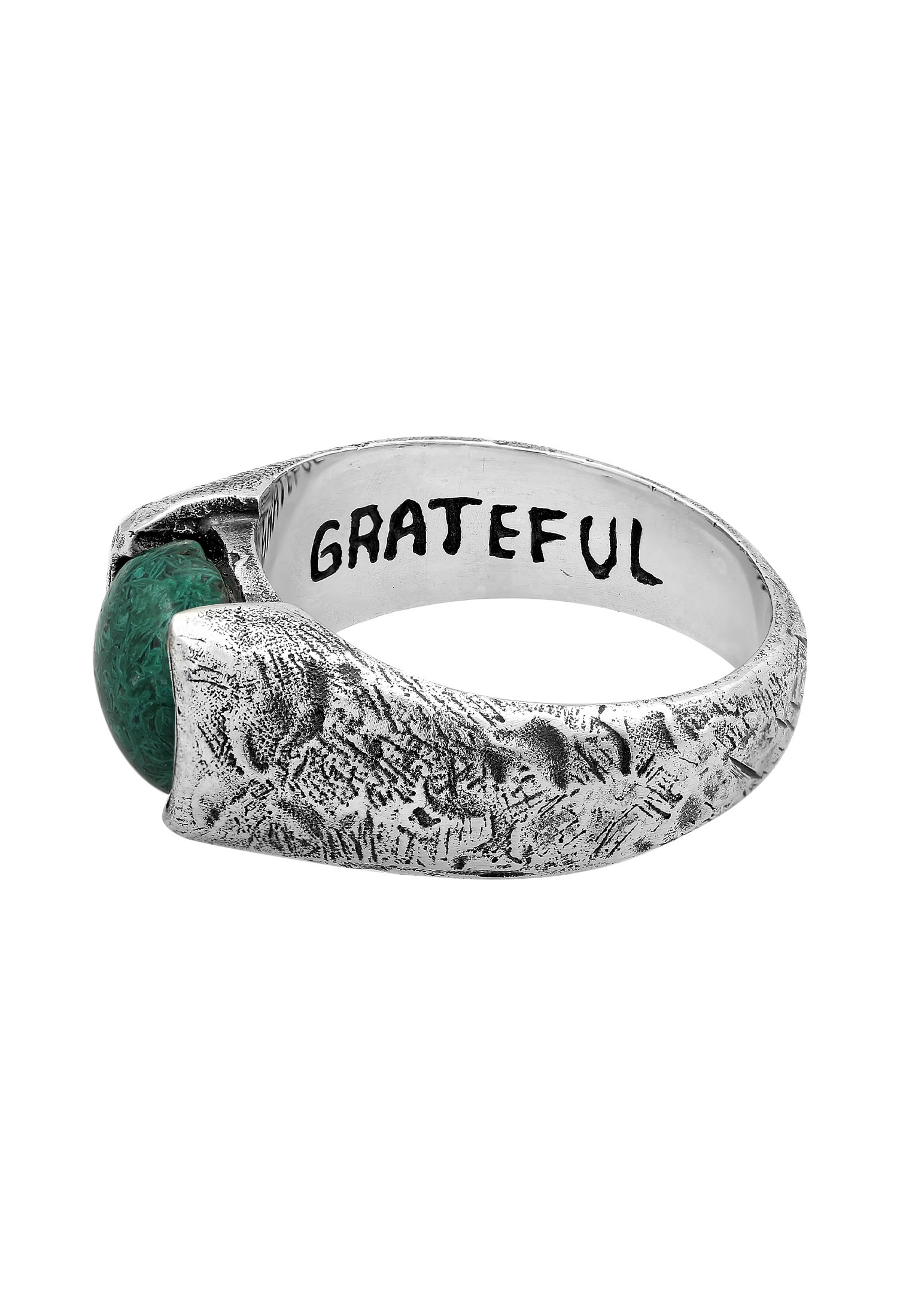 HAZE & GLORY Silberring »Ring Herren Liberty - Afrikanischer Türkis 925 Silber«
