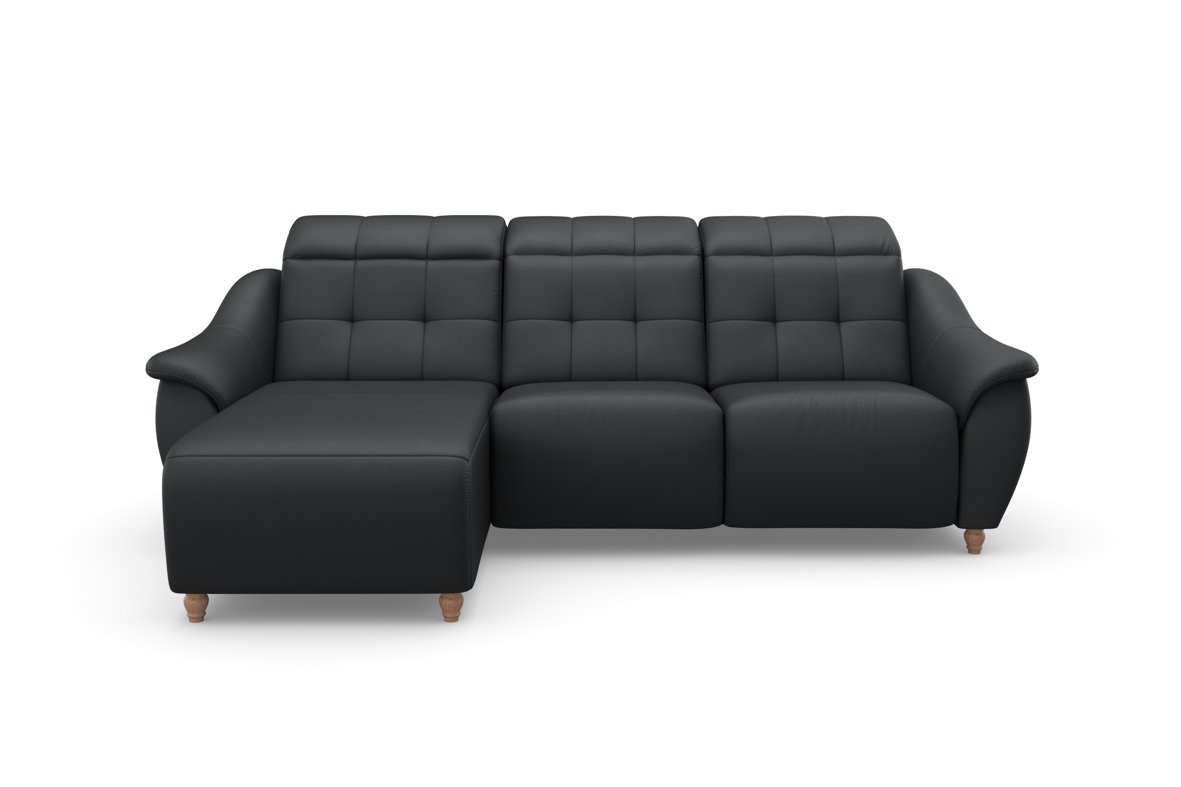 Home affaire Ecksofa "Boston L-Form" Kopfteilverstellung an jeder Sitzfläch günstig online kaufen