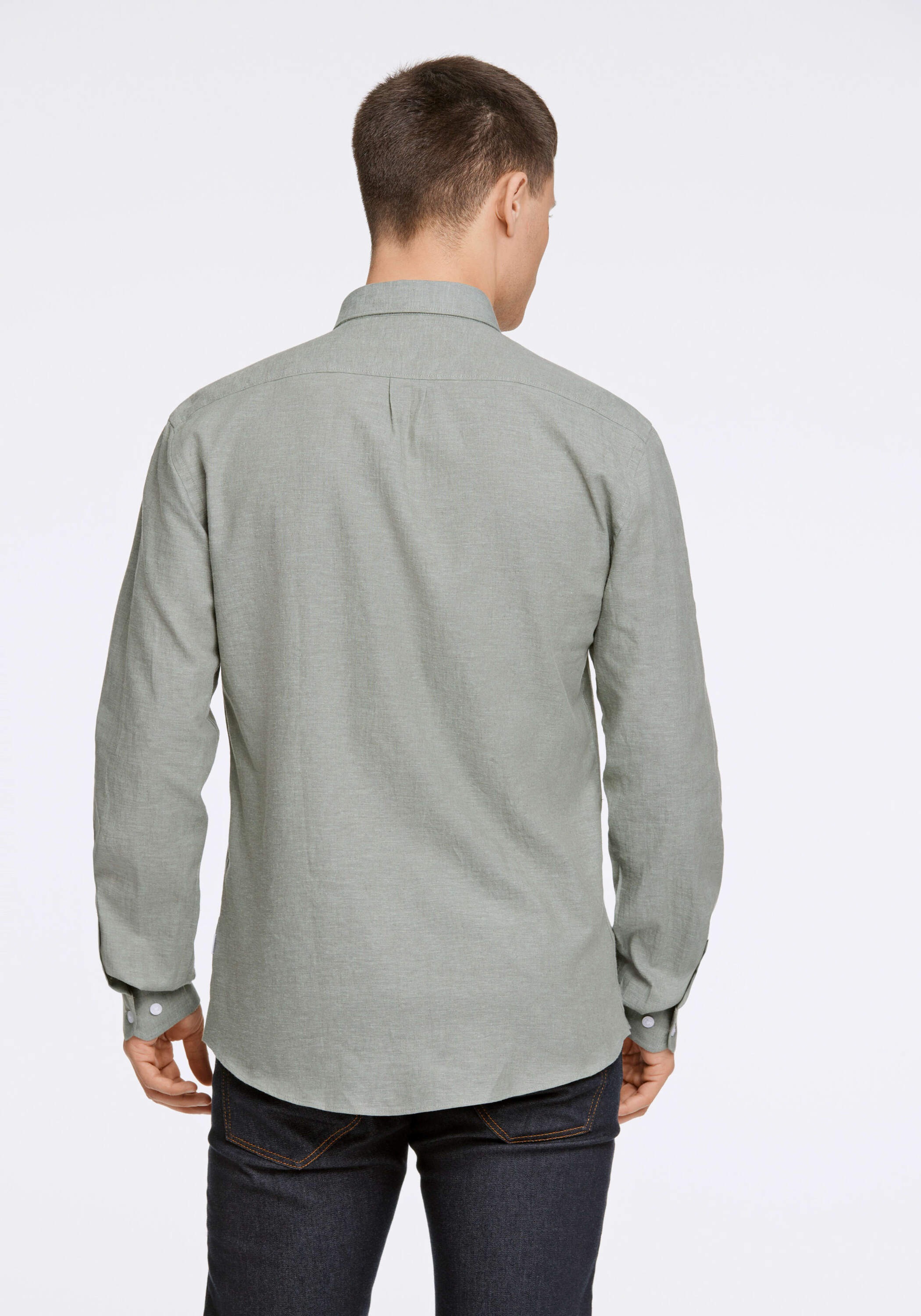 LINDBERGH Leinenhemd "Leinenhemd Slim Fit" günstig online kaufen