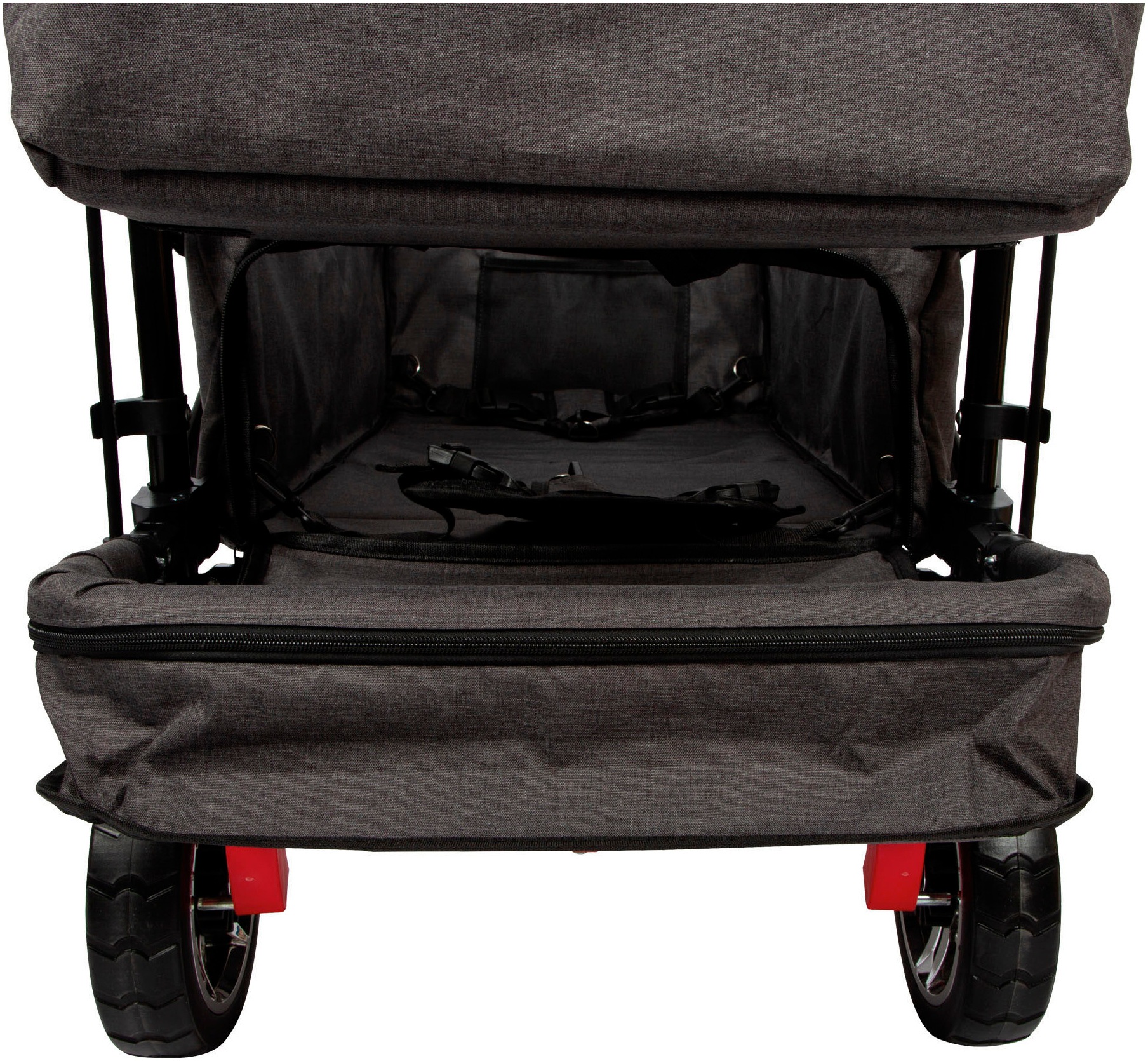 Small Foot Bollerwagen »Bollerwagen mit Dach« mit Regencover, faltbar