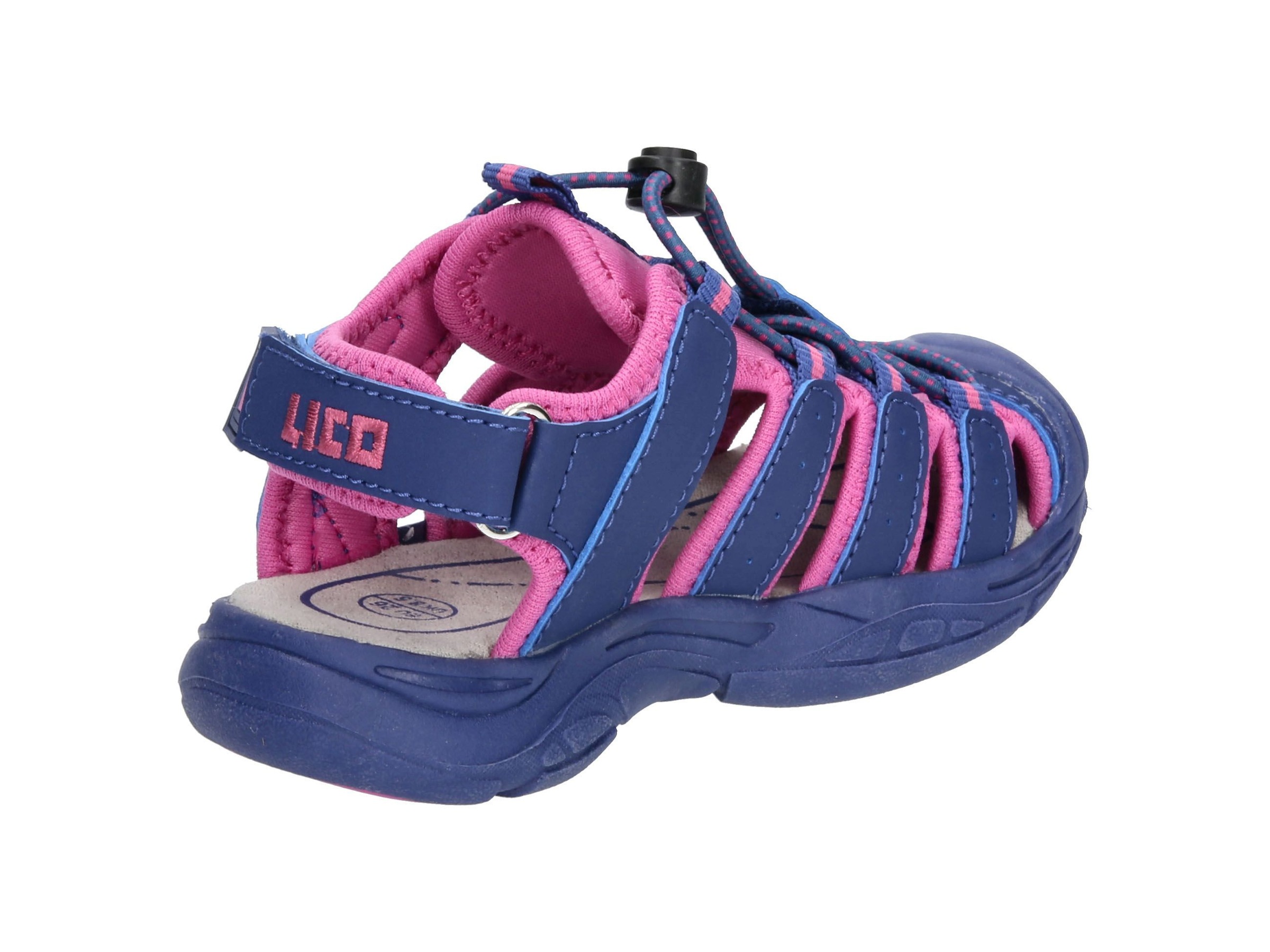 Sandale LICO "Sandale Nimbo", Mädchen, Gr. 36, lila, Synthetik, Schuhe Sandale 3