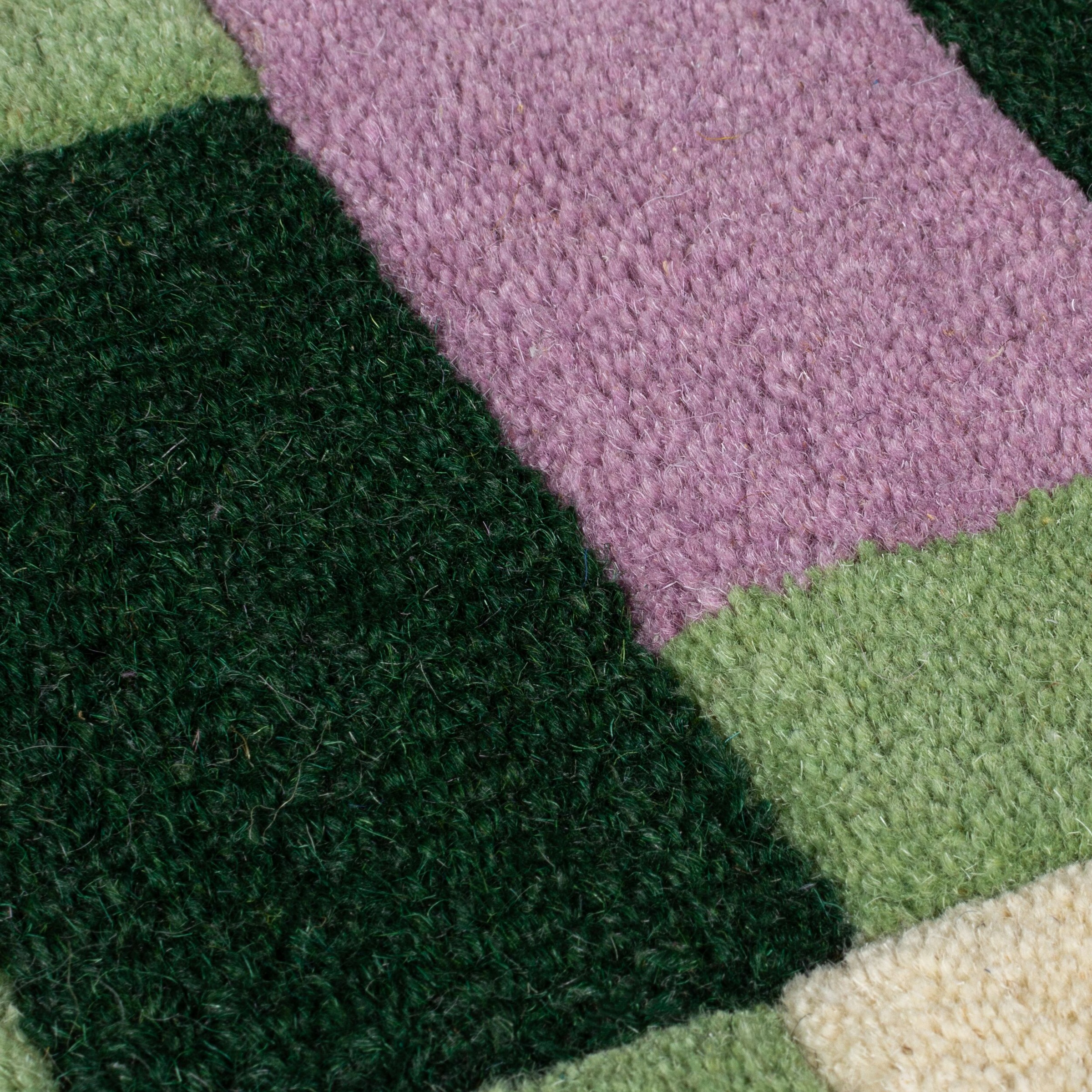 FLAIR RUGS Wollteppich »Kai Wool Border«, rechteckig, 10 mm Höhe, Kai Wool Border Läufer Teppich