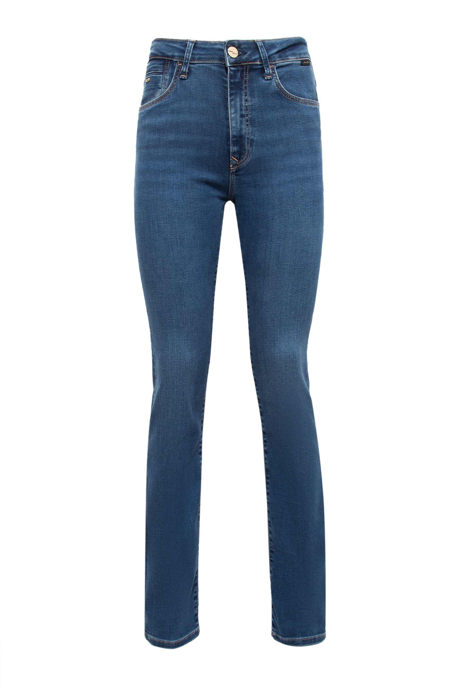 Mavi Straight-Jeans »KENDRA«, gerde Form