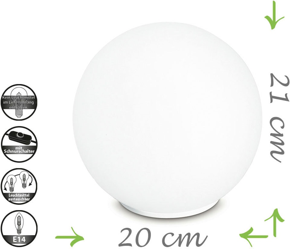 ECO-LIGHT Tischleuchte »City«, Leuchtmittel E14 | ohne Leuchtmittel